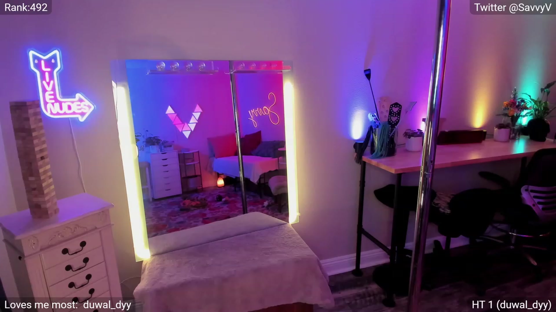 Gallery image thumbnail from savvyv's myfreecams stream on, 05/03/2023, 07:10 image 2 of 20