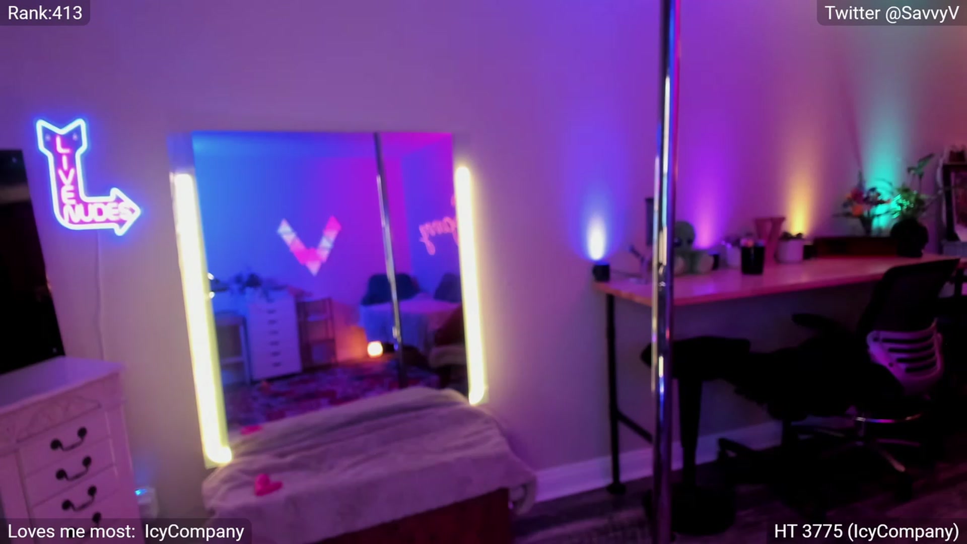 Gallery image thumbnail from savvyv's myfreecams stream on, 05/05/2023, 09:06 image 3 of 20