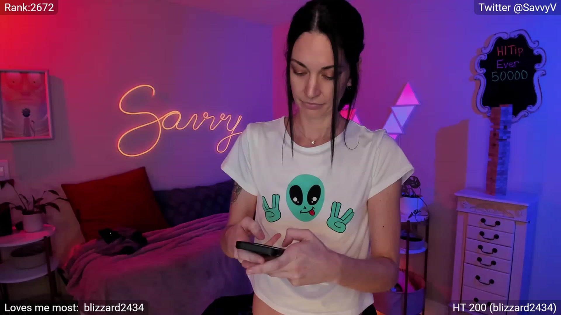 Gallery image thumbnail from savvyv's myfreecams stream on, 06/02/2023, 06:21 image 6 of 20