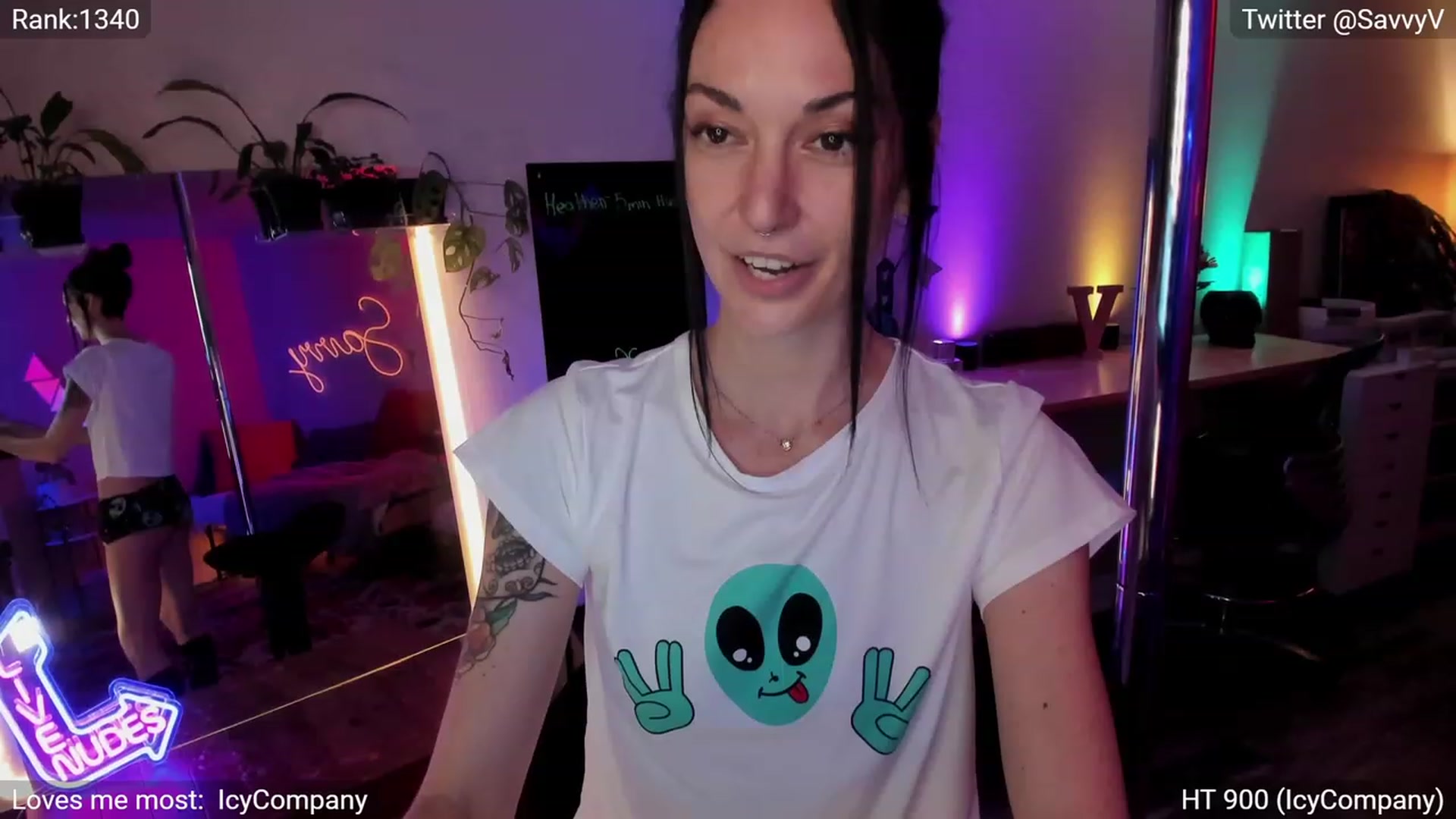Gallery image thumbnail from savvyv's myfreecams stream on, 06/02/2023, 06:21 image 9 of 20