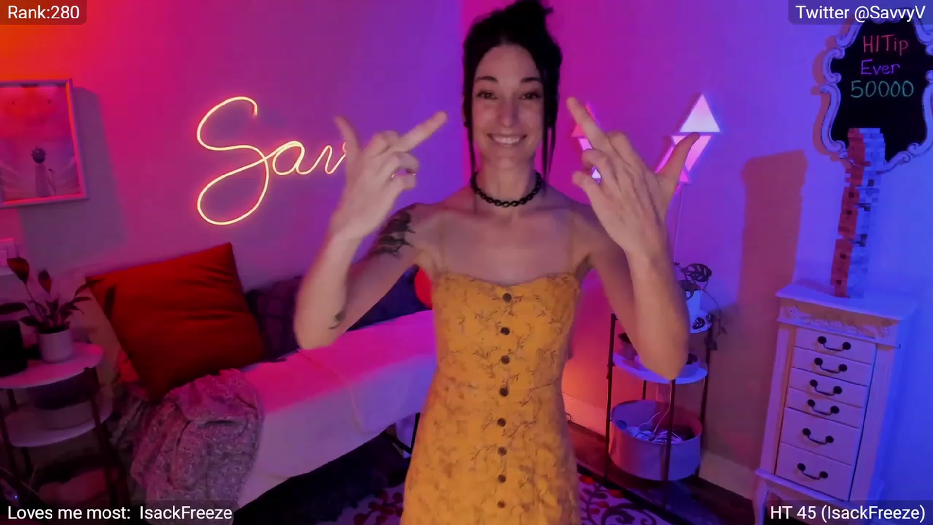Gallery image thumbnail from savvyv's myfreecams stream on, 06/06/2023, 07:36 image 3 of 20