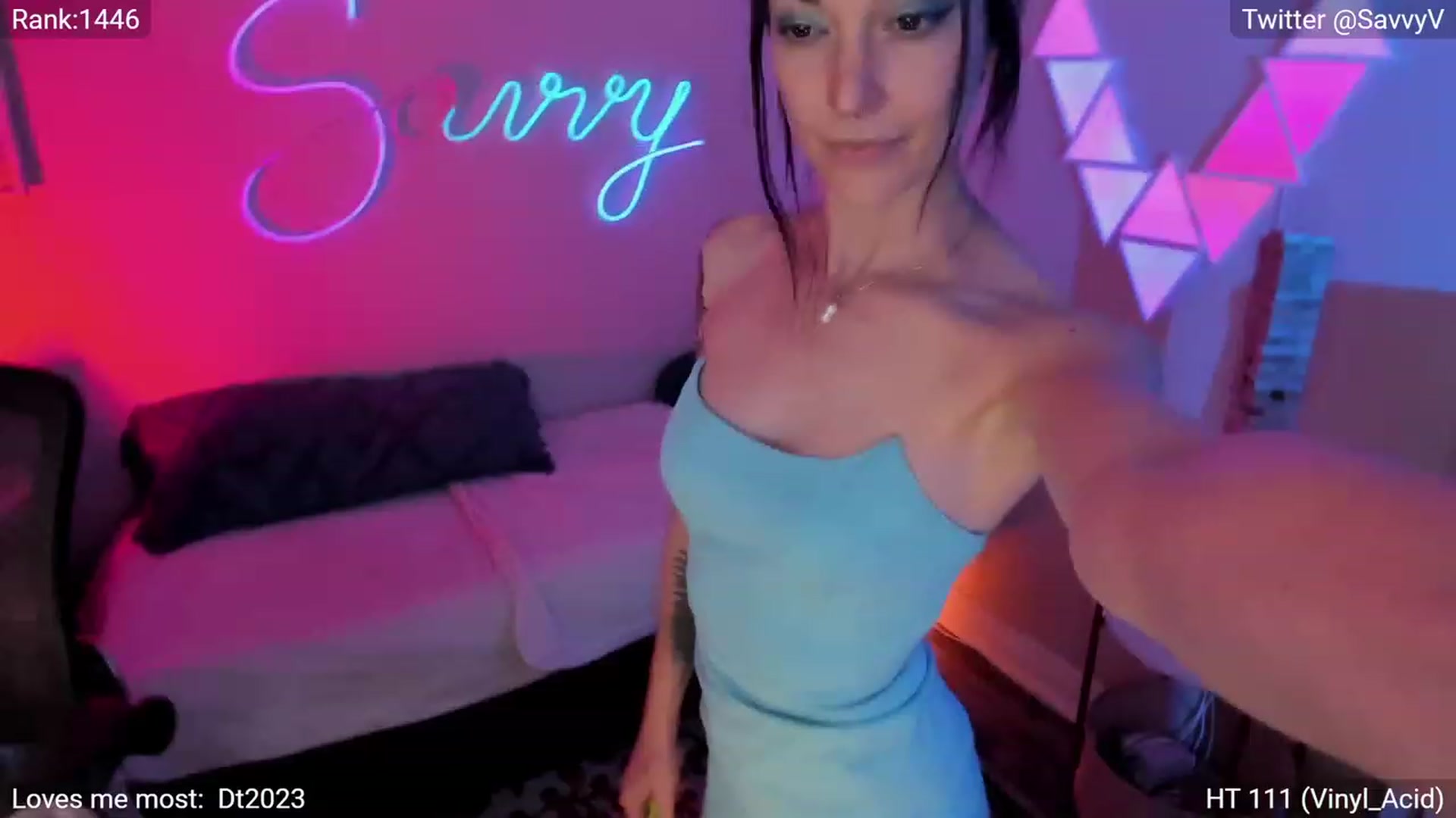 Gallery image thumbnail from savvyv's myfreecams stream on, 06/23/2023, 05:58 image 7 of 20