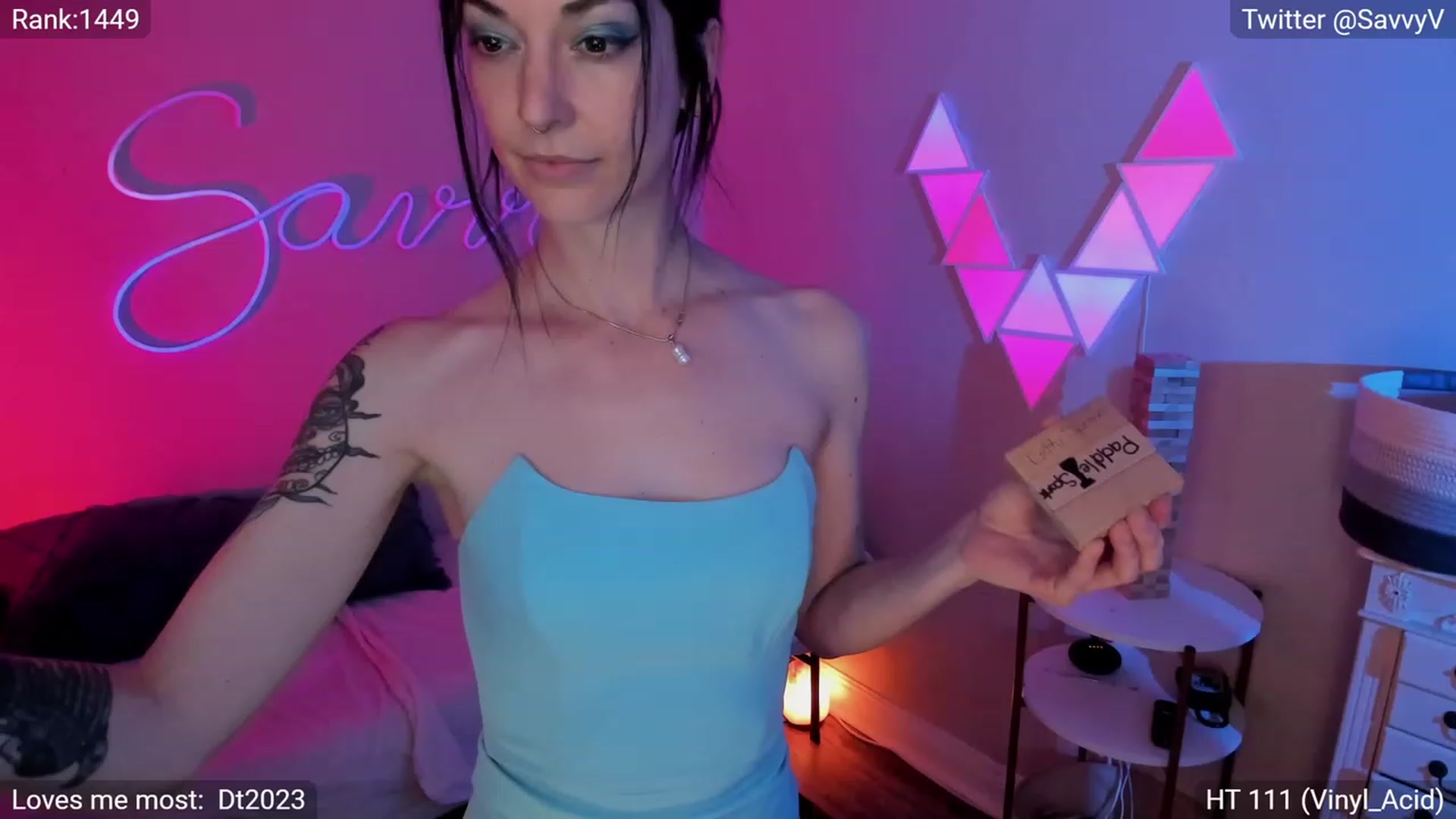 Gallery image thumbnail from savvyv's myfreecams stream on, 06/23/2023, 05:58 image 2 of 20