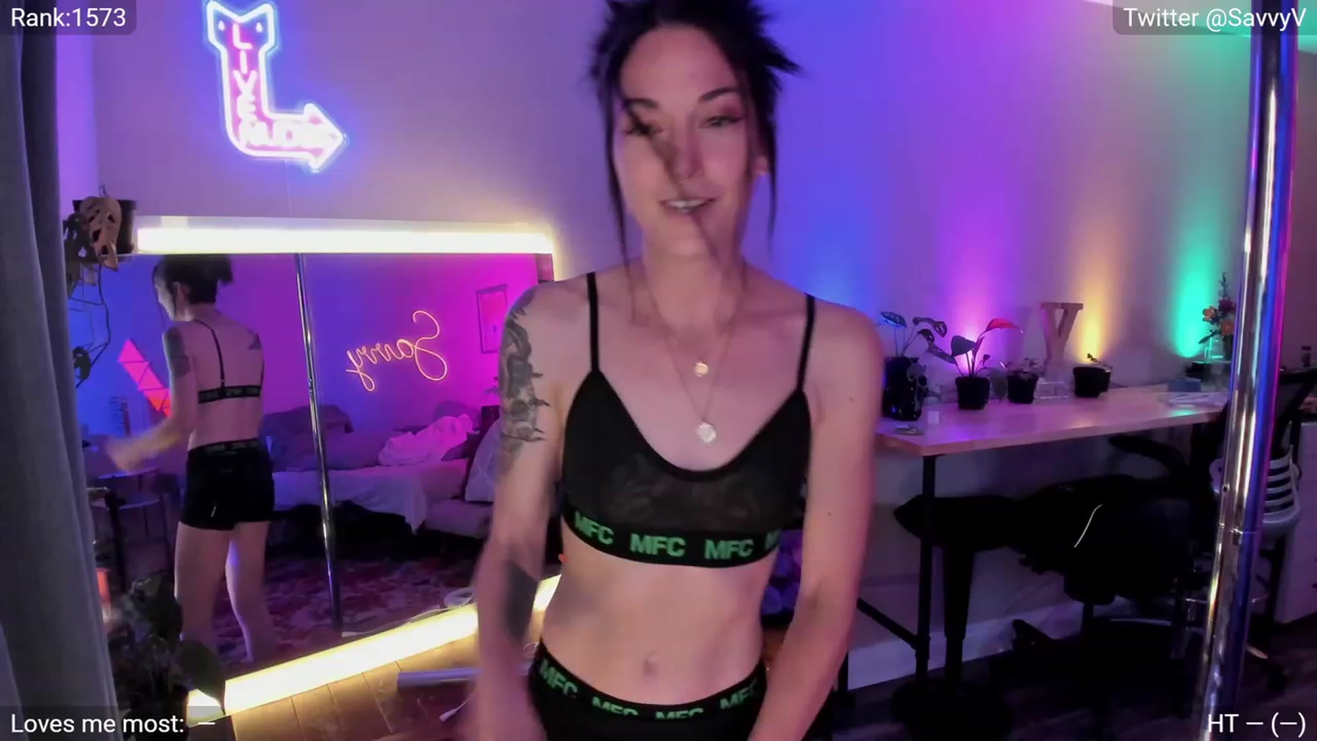 Gallery image thumbnail from savvyv's myfreecams stream on, 06/27/2023, 02:46 image 3 of 20