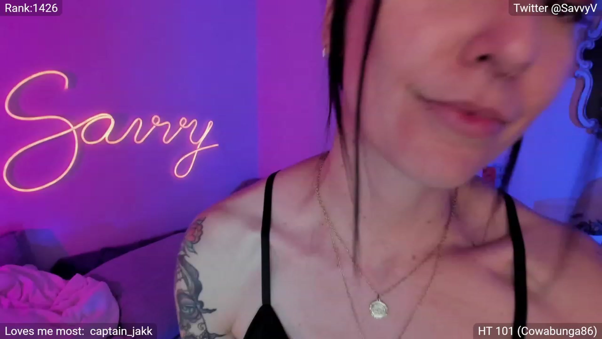 Gallery image thumbnail from savvyv's myfreecams stream on, 06/27/2023, 05:26 image 2 of 20