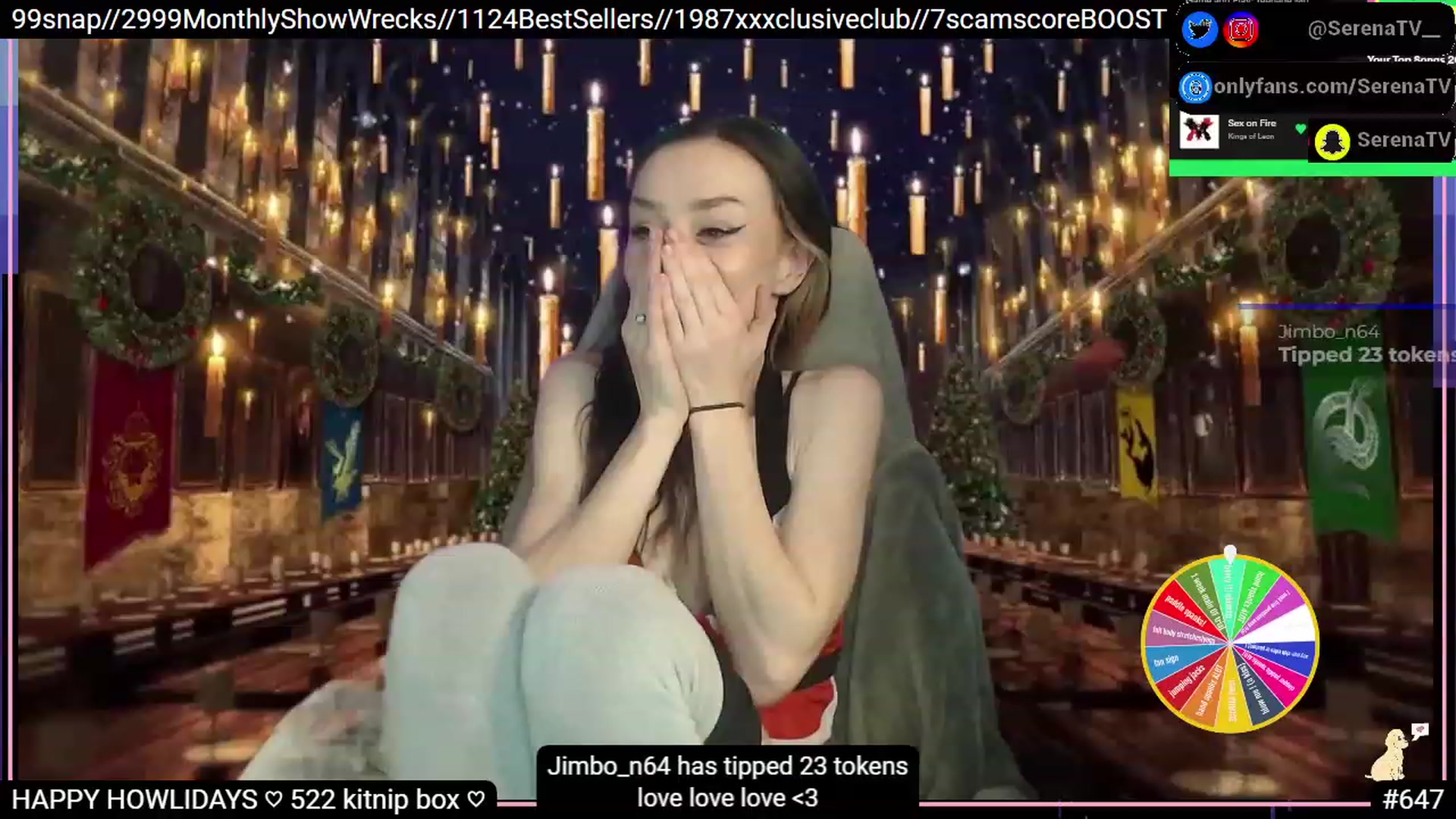 Gallery image thumbnail from serenatv's myfreecams stream on, 12/02/2022, 22:41 image 4 of 20
