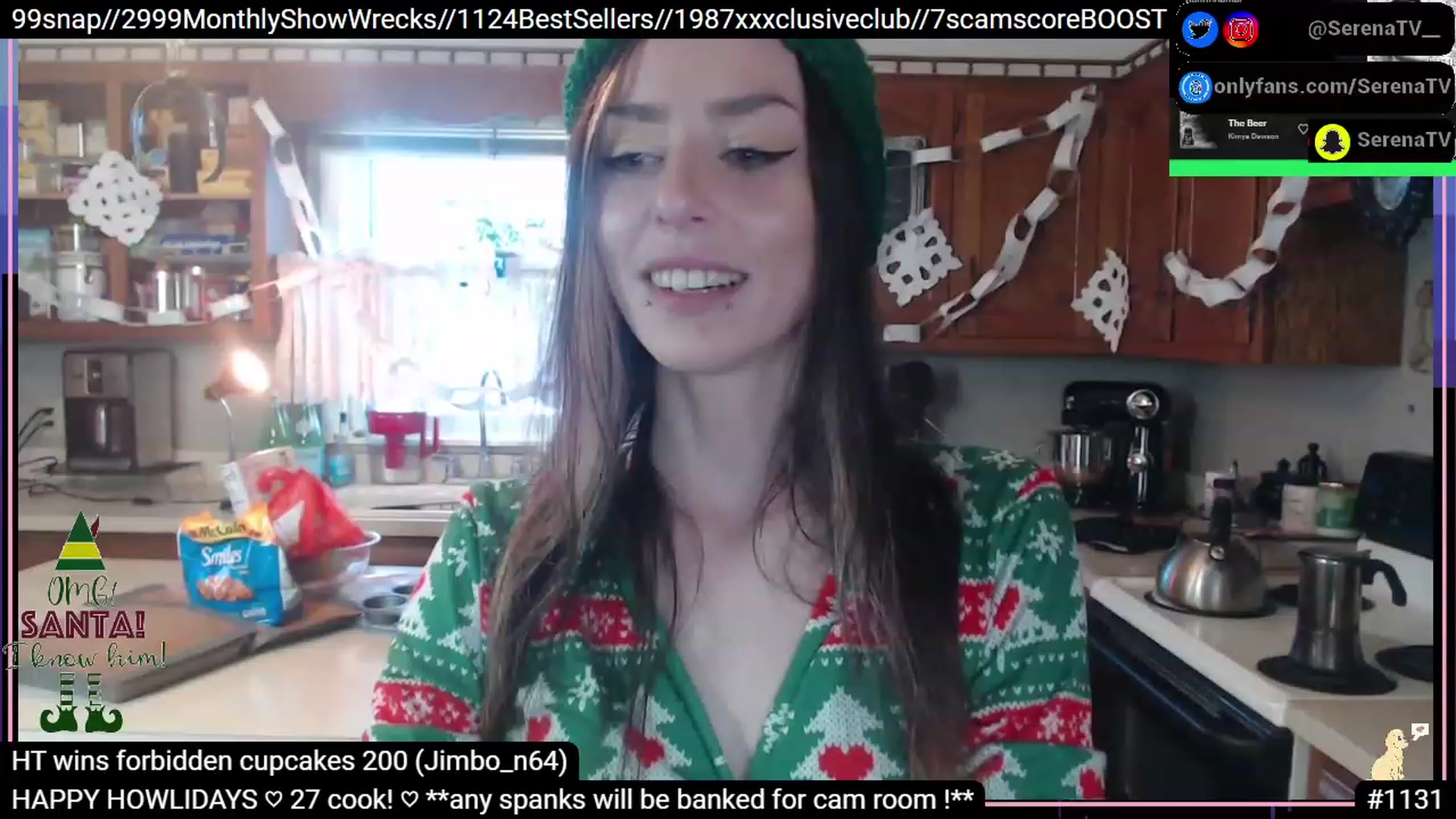 Gallery image thumbnail from serenatv's myfreecams stream on, 12/04/2022, 21:24 image 17 of 20