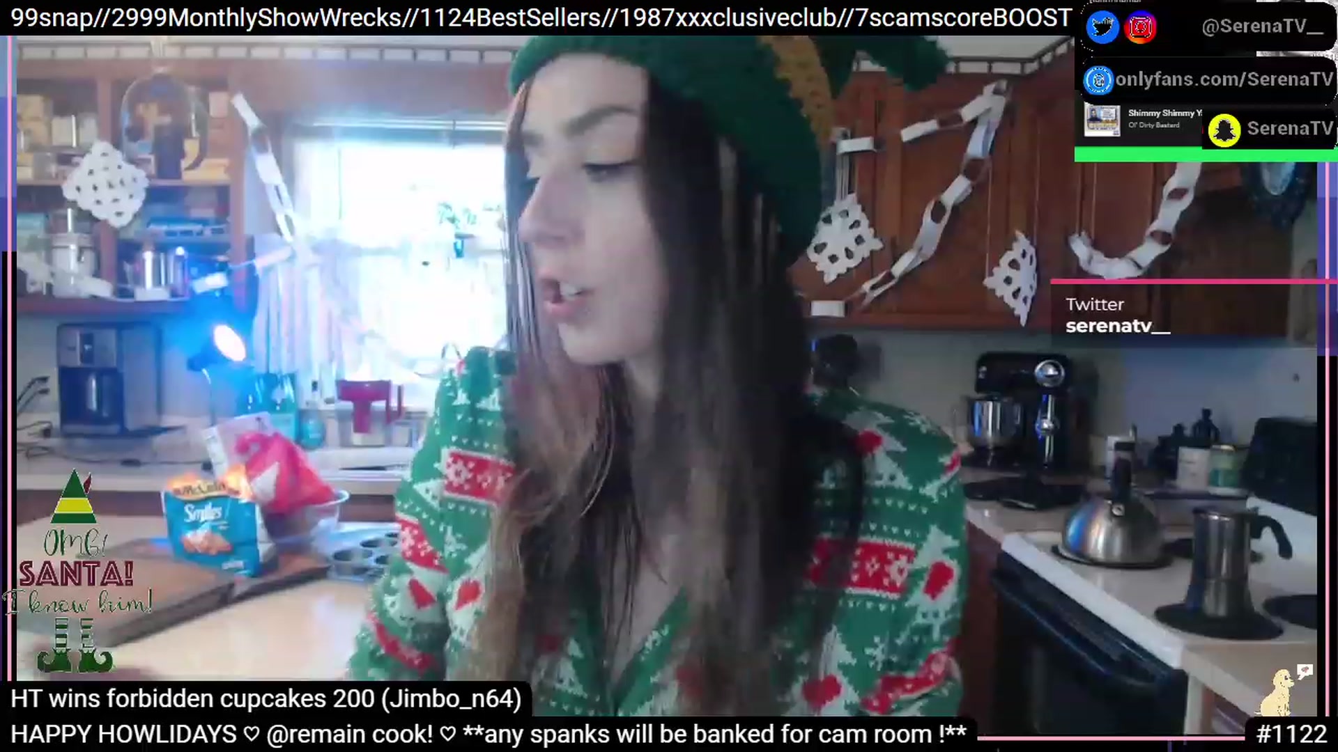 Gallery image thumbnail from serenatv's myfreecams stream on, 12/04/2022, 21:24 image 20 of 20