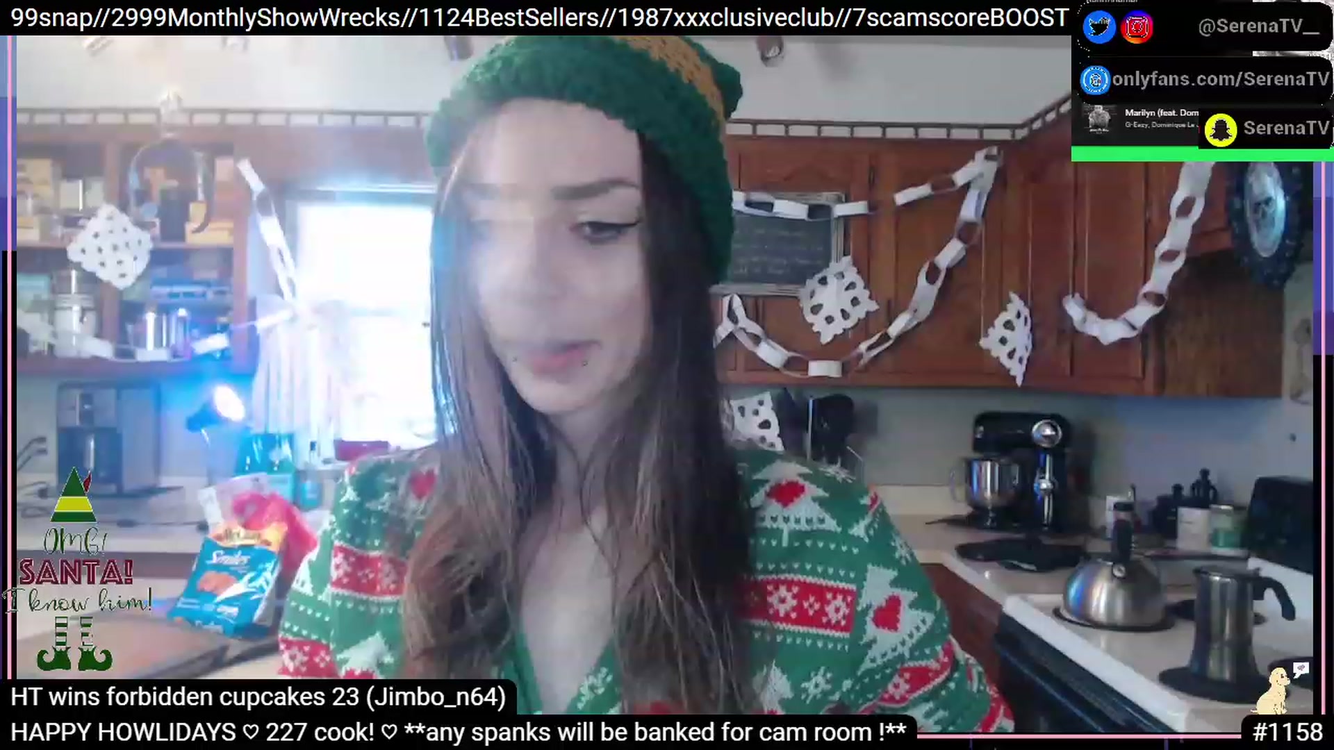 Gallery image thumbnail from serenatv's myfreecams stream on, 12/04/2022, 21:24 image 14 of 20