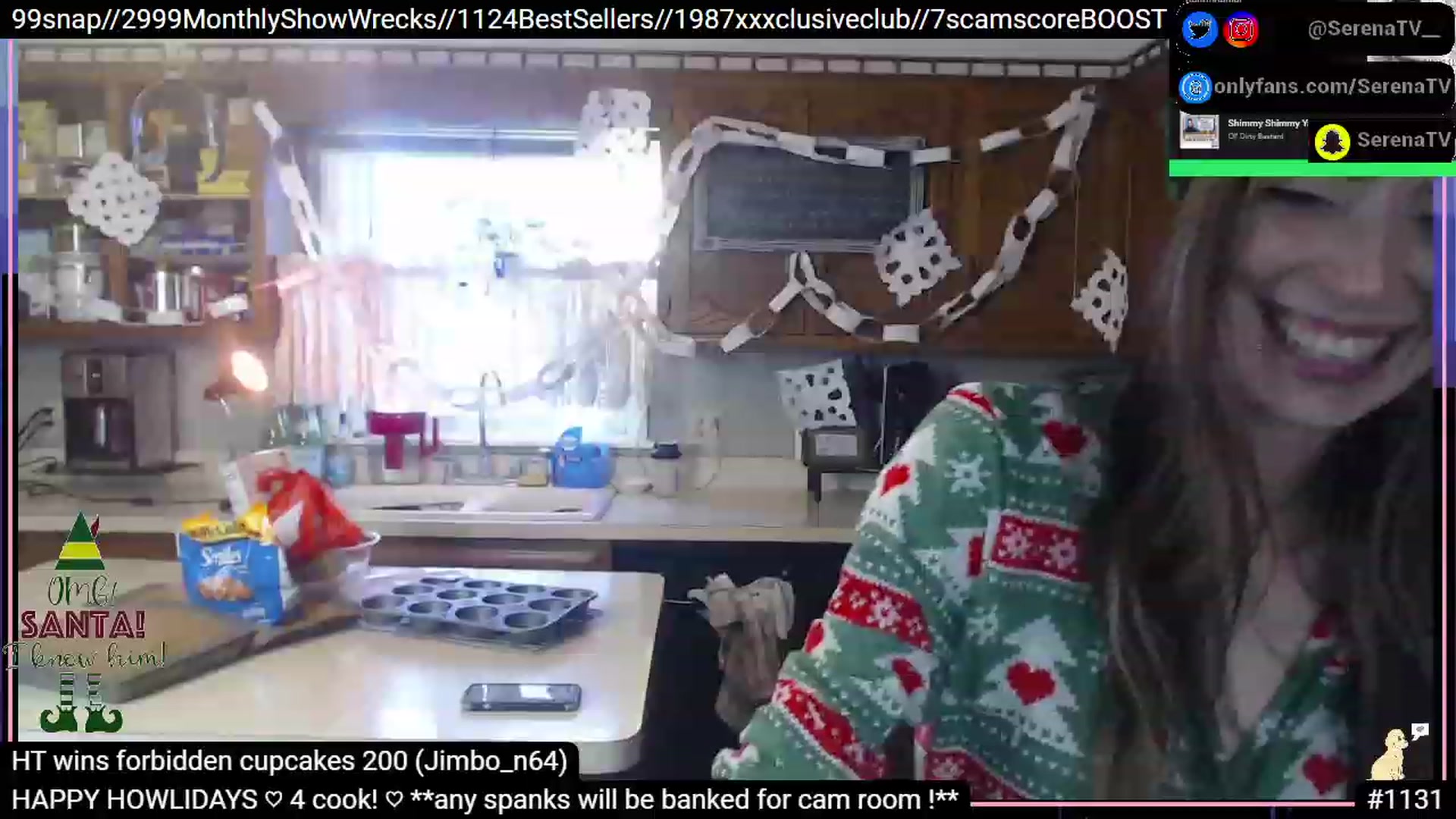 Gallery image thumbnail from serenatv's myfreecams stream on, 12/04/2022, 21:24 image 19 of 20