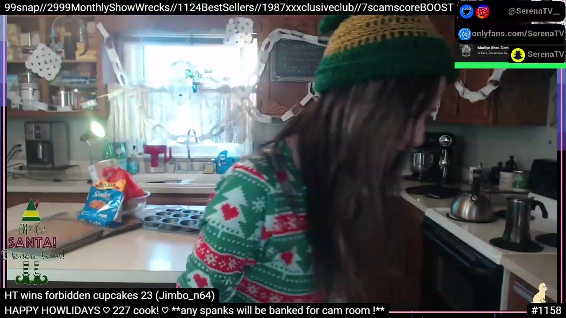 Gallery image thumbnail from serenatv's myfreecams stream on, 12/04/2022, 21:24 image 13 of 20