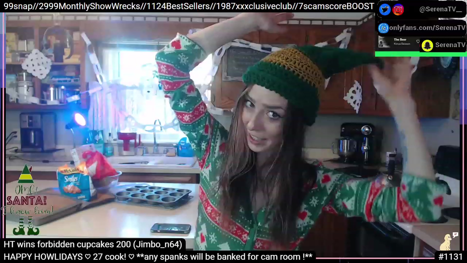 Gallery image thumbnail from serenatv's myfreecams stream on, 12/04/2022, 21:24 image 18 of 20