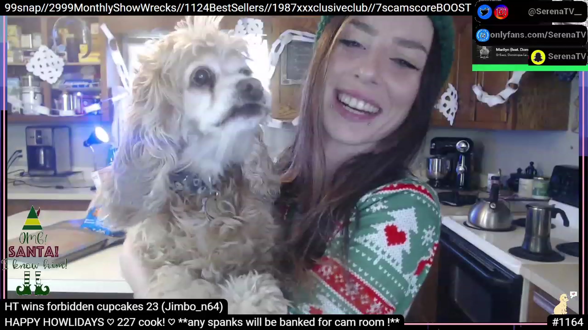 Gallery image thumbnail from serenatv's myfreecams stream on, 12/04/2022, 21:24 image 12 of 20
