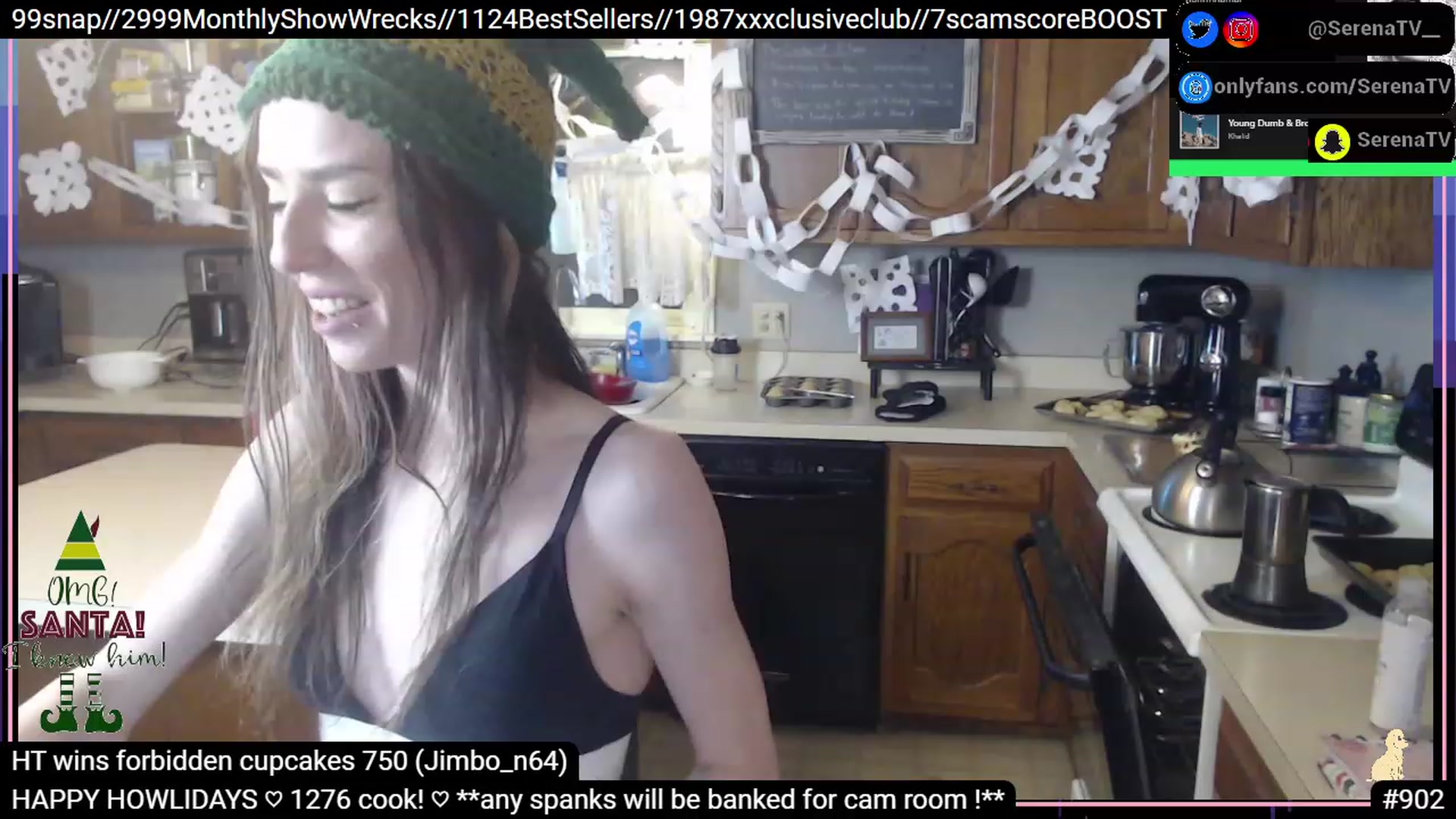 Gallery image thumbnail from serenatv's myfreecams stream on, 12/05/2022, 24:02 image 18 of 20