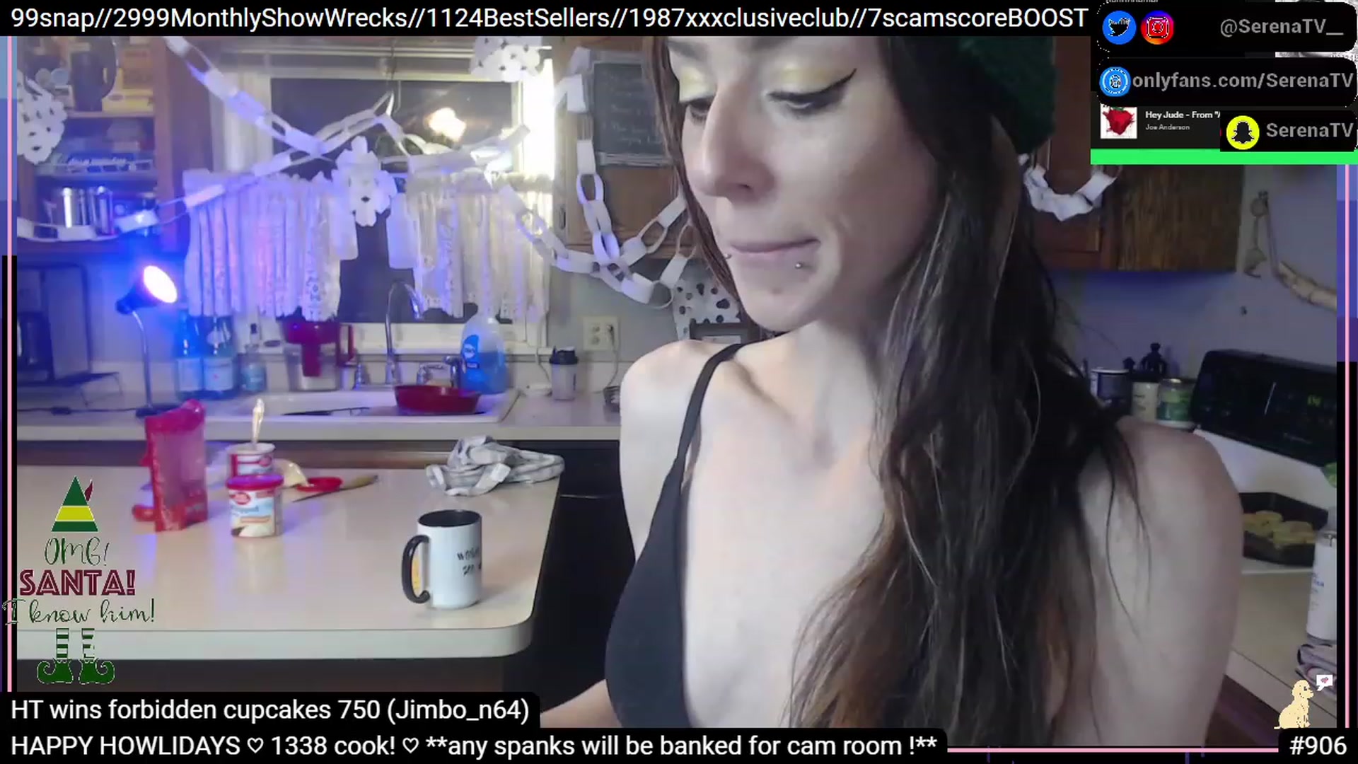 Gallery image thumbnail from serenatv's myfreecams stream on, 12/05/2022, 24:02 image 13 of 20