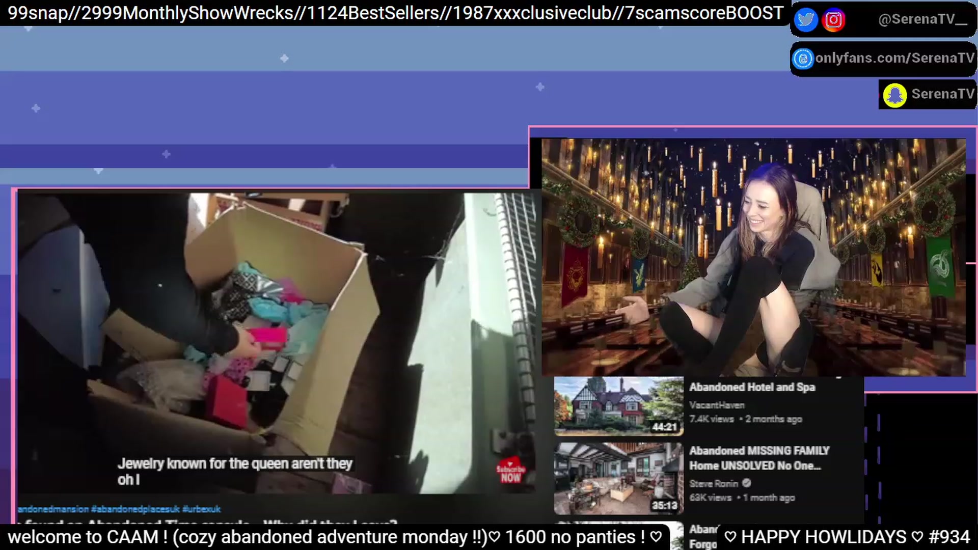 Gallery image thumbnail from serenatv's myfreecams stream on, 12/05/2022, 22:59 image 13 of 20