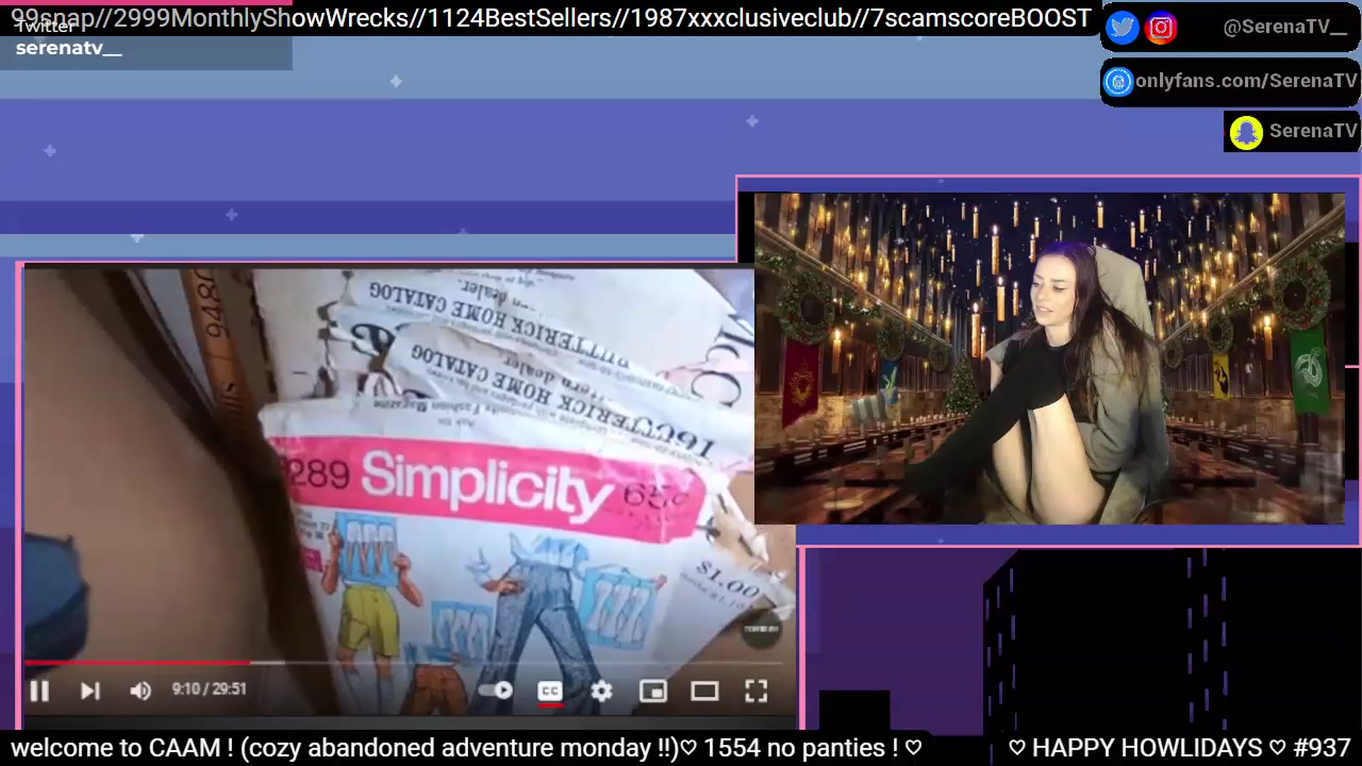 Gallery image thumbnail from serenatv's myfreecams stream on, 12/05/2022, 22:59 image 17 of 20
