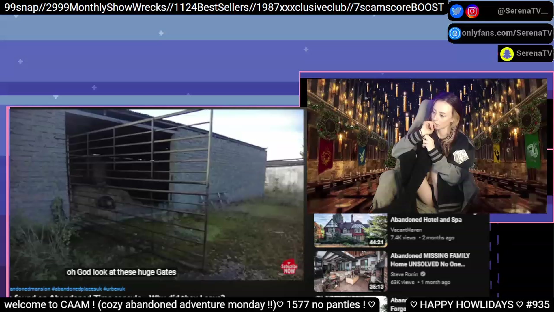 Gallery image thumbnail from serenatv's myfreecams stream on, 12/05/2022, 22:59 image 14 of 20