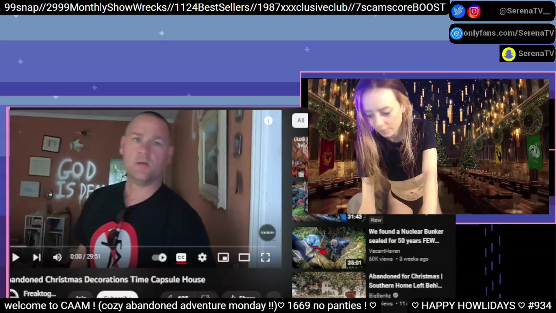 Gallery image thumbnail from serenatv's myfreecams stream on, 12/05/2022, 22:59 image 8 of 20