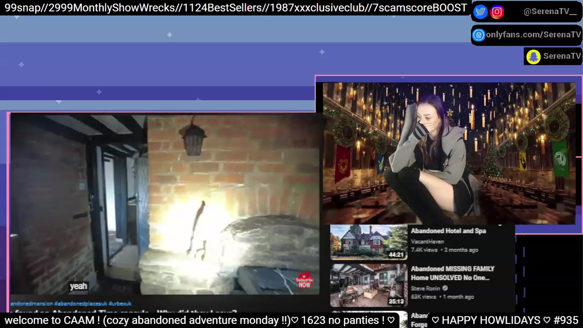 Gallery image thumbnail from serenatv's myfreecams stream on, 12/05/2022, 22:59 image 12 of 20