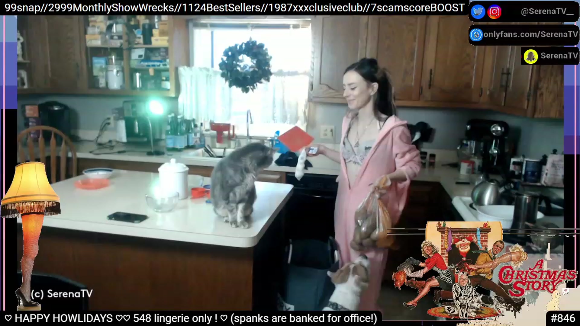 Gallery image thumbnail from serenatv's myfreecams stream on, 12/11/2022, 22:55 image 8 of 20