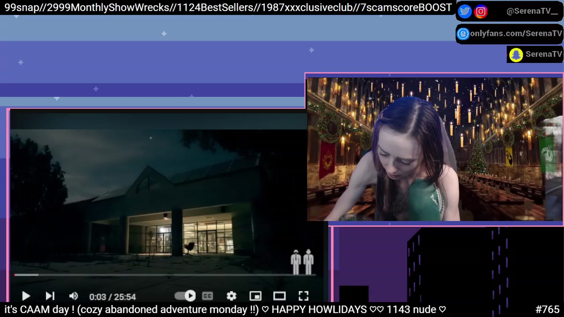 Gallery image thumbnail from serenatv's myfreecams stream on, 12/12/2022, 22:24 image 14 of 20