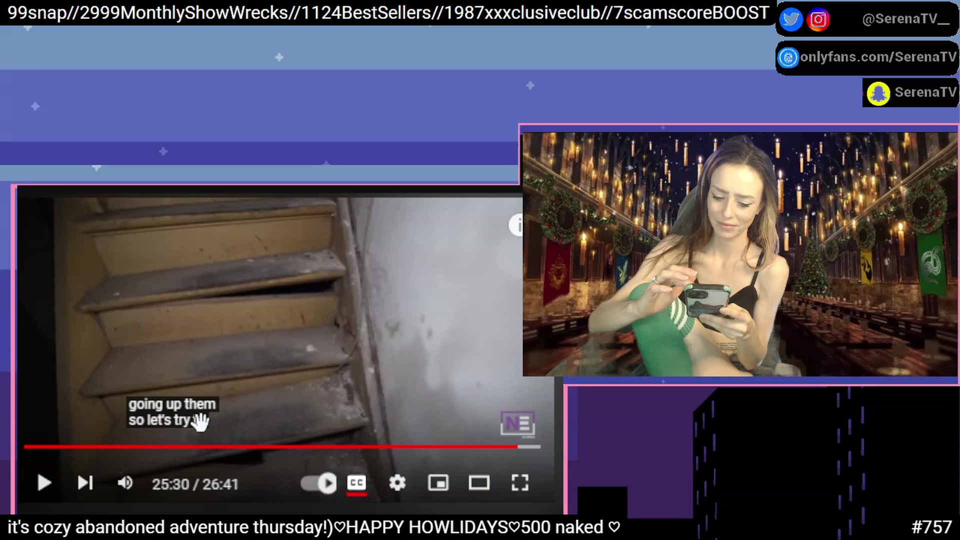 Gallery image thumbnail from serenatv's myfreecams stream on, 12/22/2022, 22:07 image 9 of 20