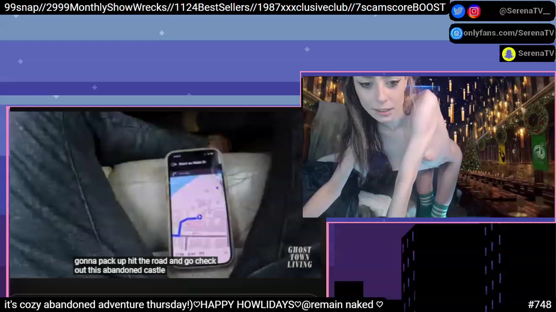 Gallery image thumbnail from serenatv's myfreecams stream on, 12/22/2022, 22:07 image 11 of 20