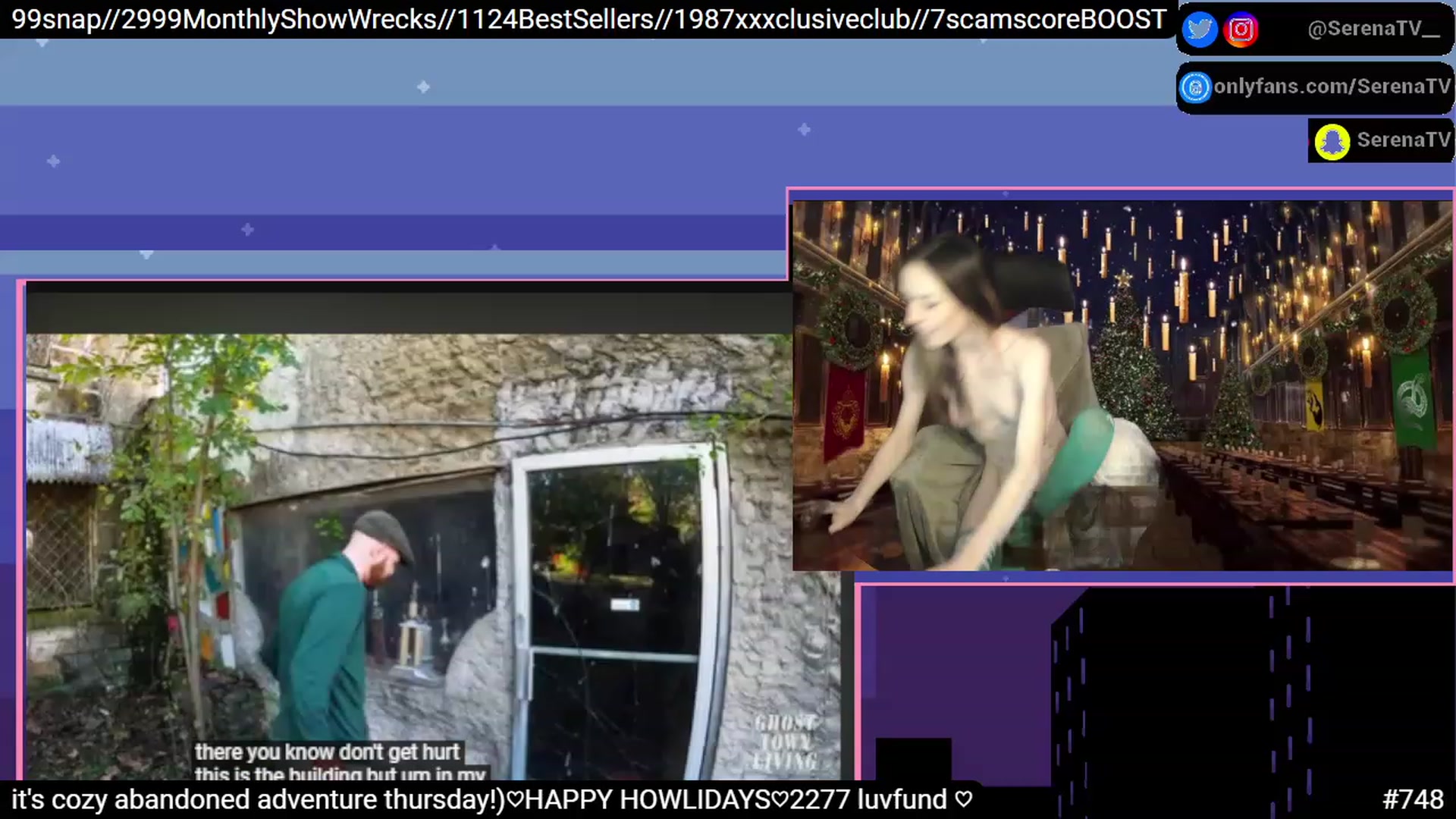 Gallery image thumbnail from serenatv's myfreecams stream on, 12/22/2022, 22:07 image 13 of 20