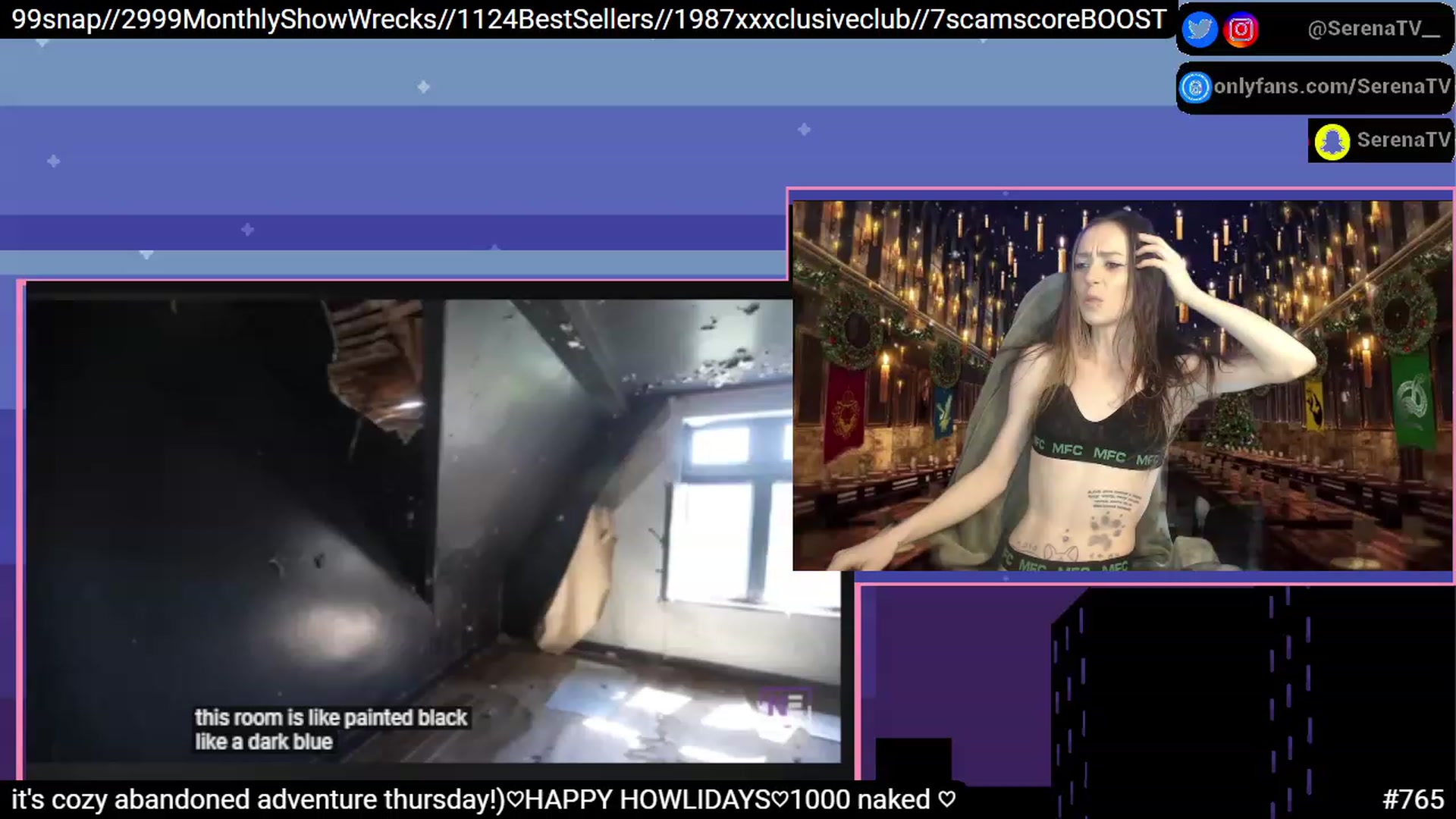 Gallery image thumbnail from serenatv's myfreecams stream on, 12/22/2022, 22:07 image 7 of 20