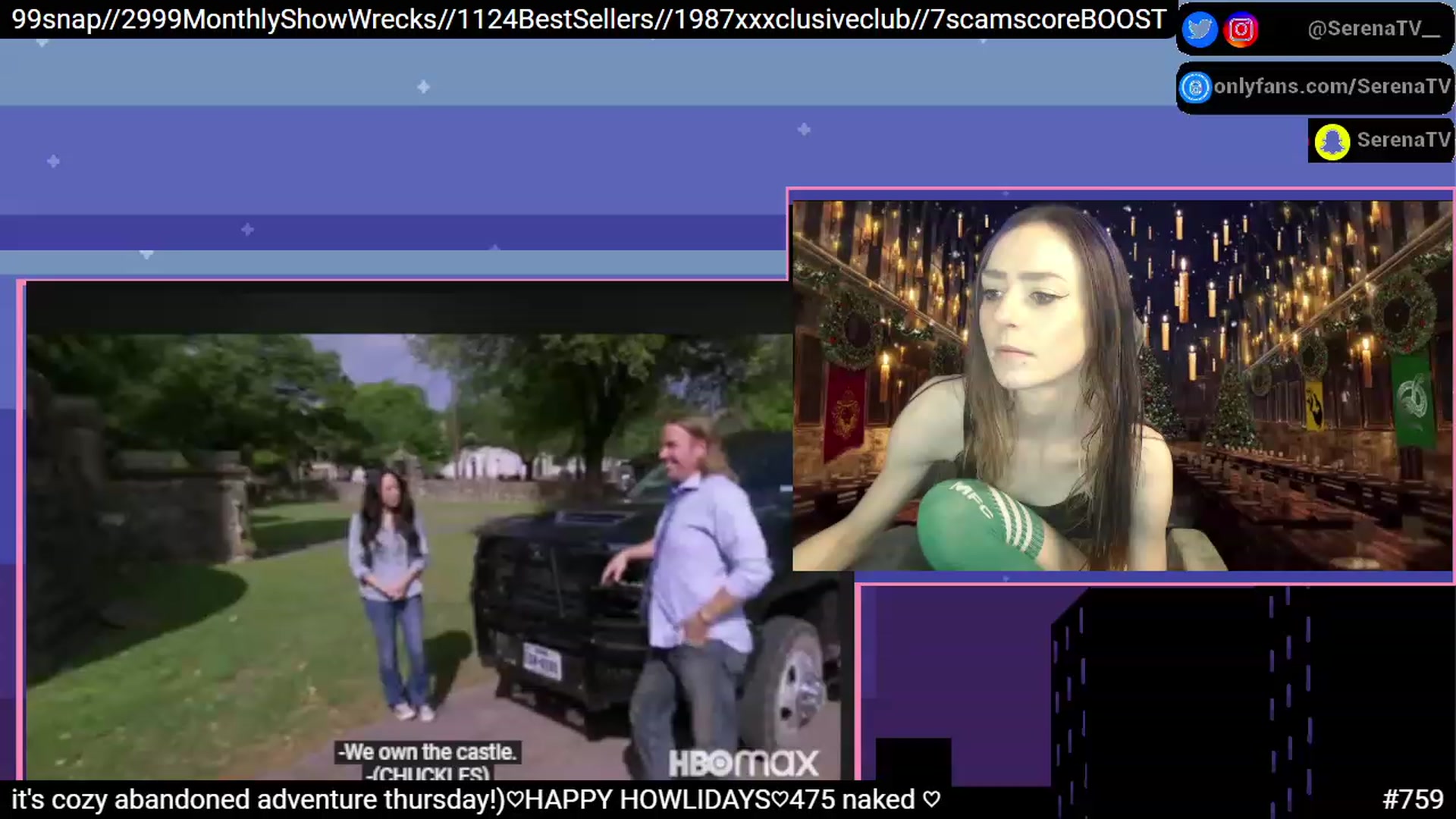 Gallery image thumbnail from serenatv's myfreecams stream on, 12/22/2022, 22:07 image 10 of 20