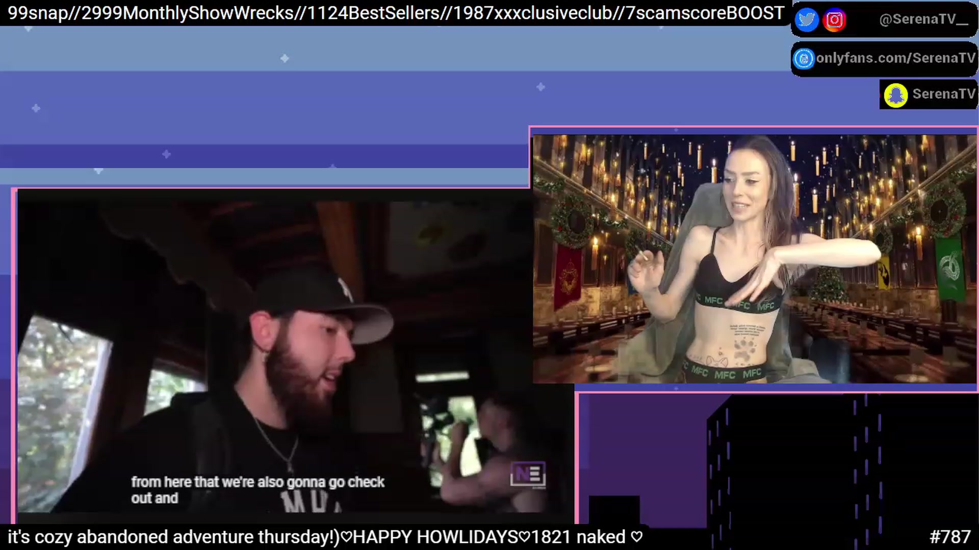 Gallery image thumbnail from serenatv's myfreecams stream on, 12/22/2022, 22:07 image 5 of 20
