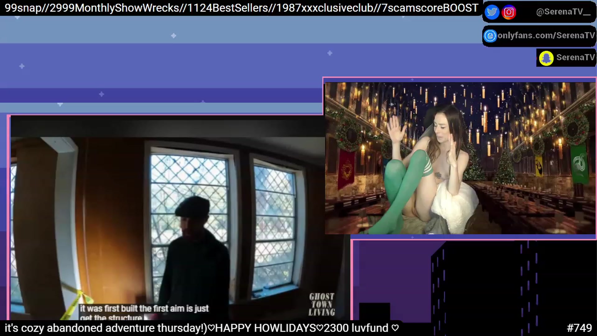 Gallery image thumbnail from serenatv's myfreecams stream on, 12/22/2022, 22:07 image 12 of 20