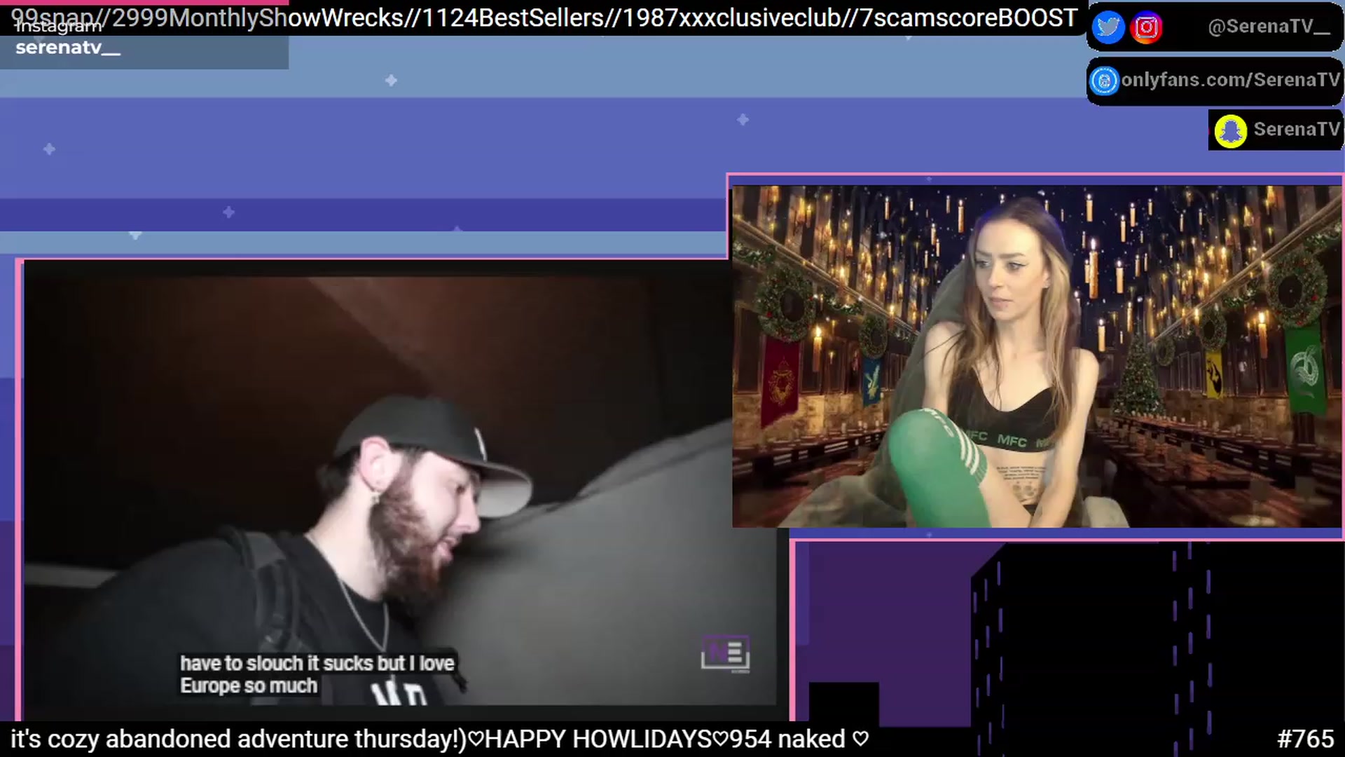 Gallery image thumbnail from serenatv's myfreecams stream on, 12/22/2022, 22:07 image 8 of 20