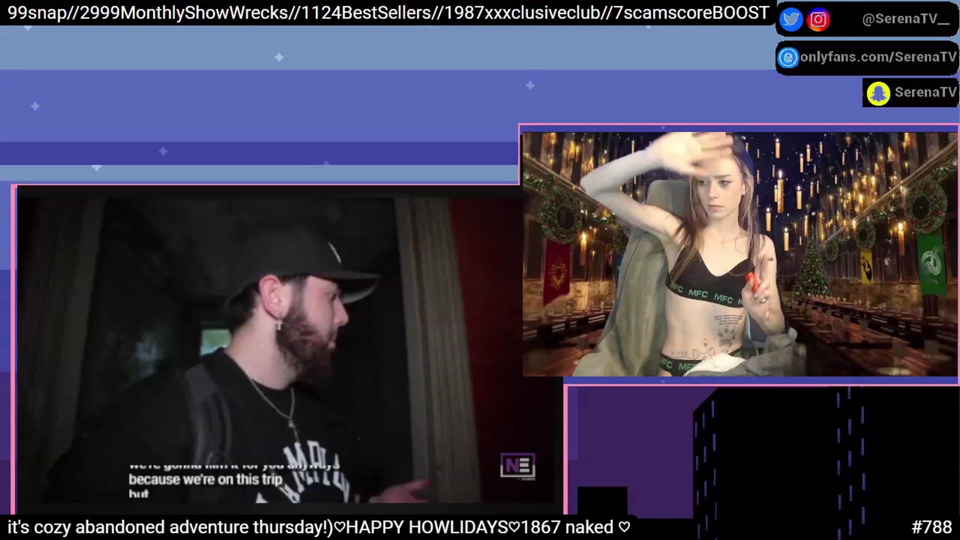 Gallery image thumbnail from serenatv's myfreecams stream on, 12/22/2022, 22:07 image 4 of 20