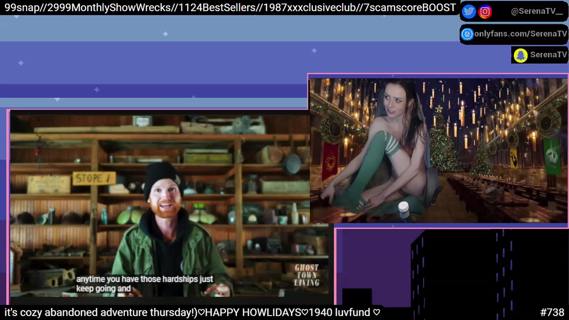Gallery image thumbnail from serenatv's myfreecams stream on, 12/22/2022, 22:07 image 18 of 20