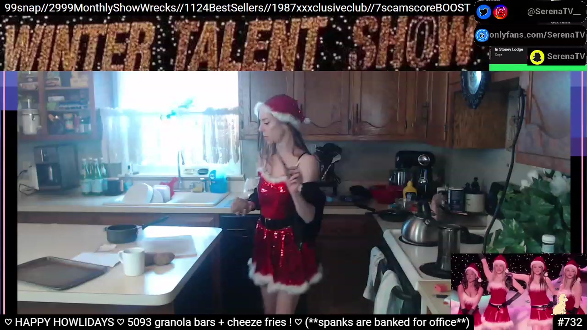 Gallery image thumbnail from serenatv's myfreecams stream on, 12/24/2022, 22:54 image 2 of 20