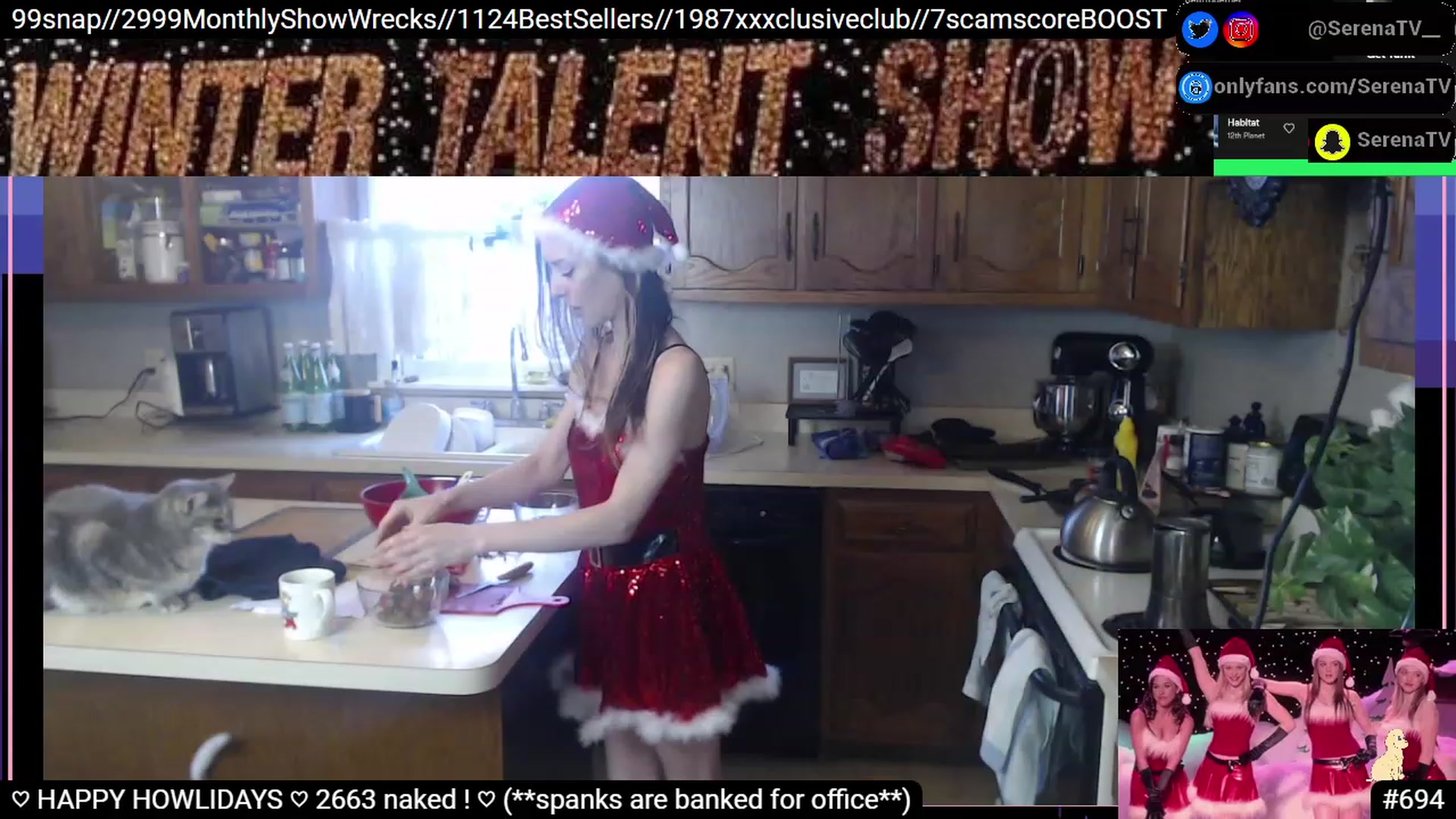 Gallery image thumbnail from serenatv's myfreecams stream on, 12/24/2022, 22:54 image 9 of 20