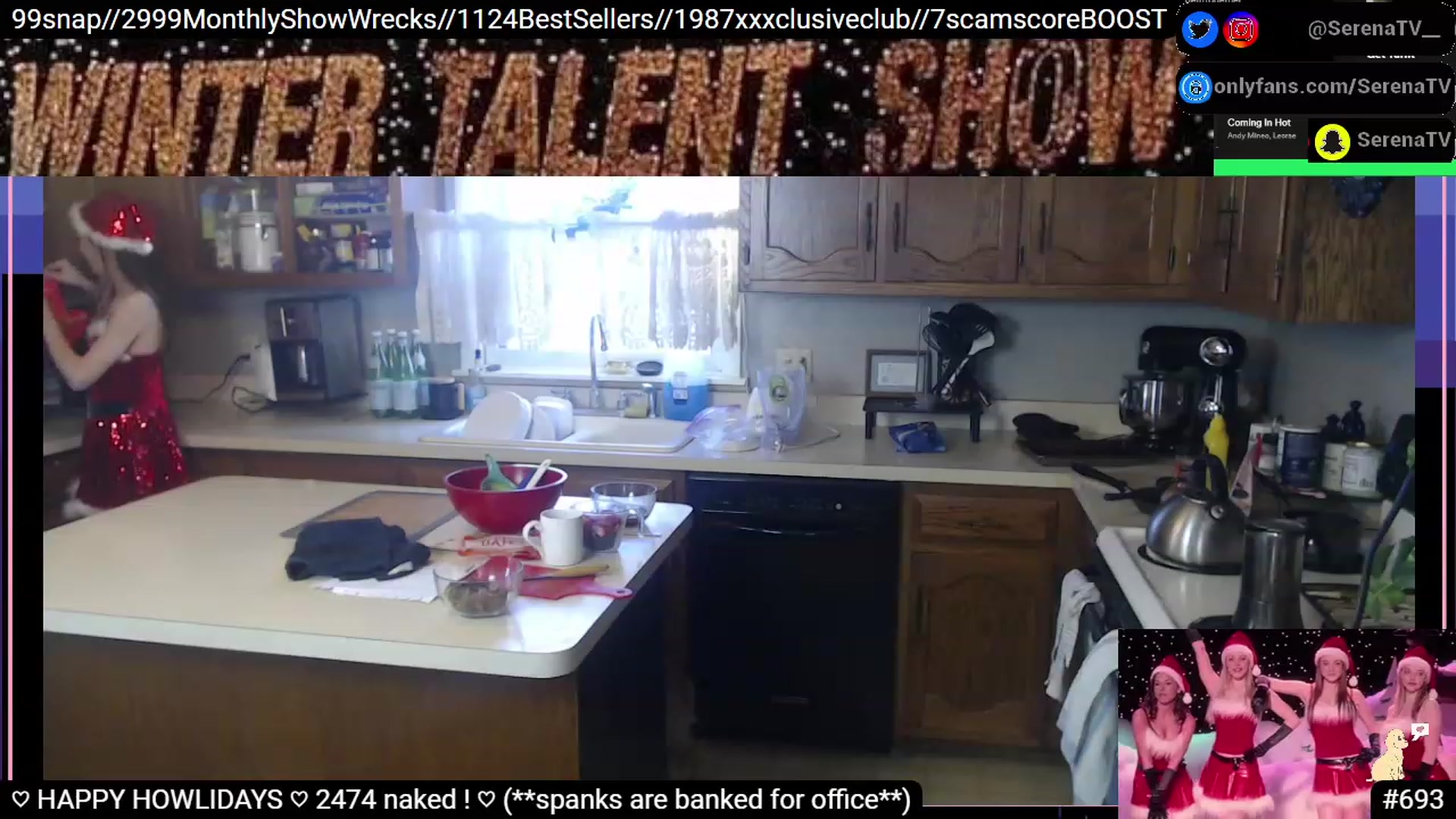 Gallery image thumbnail from serenatv's myfreecams stream on, 12/24/2022, 22:54 image 10 of 20