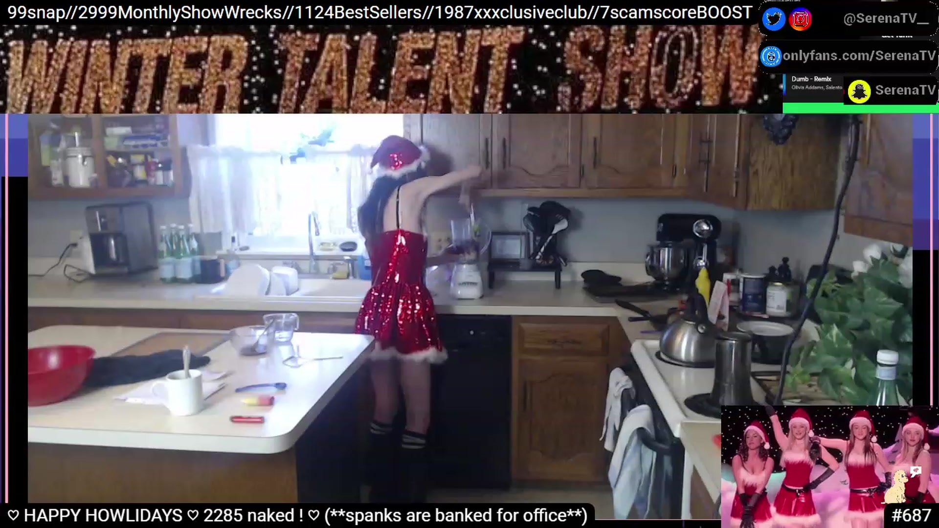 Gallery image thumbnail from serenatv's myfreecams stream on, 12/24/2022, 22:54 image 13 of 20