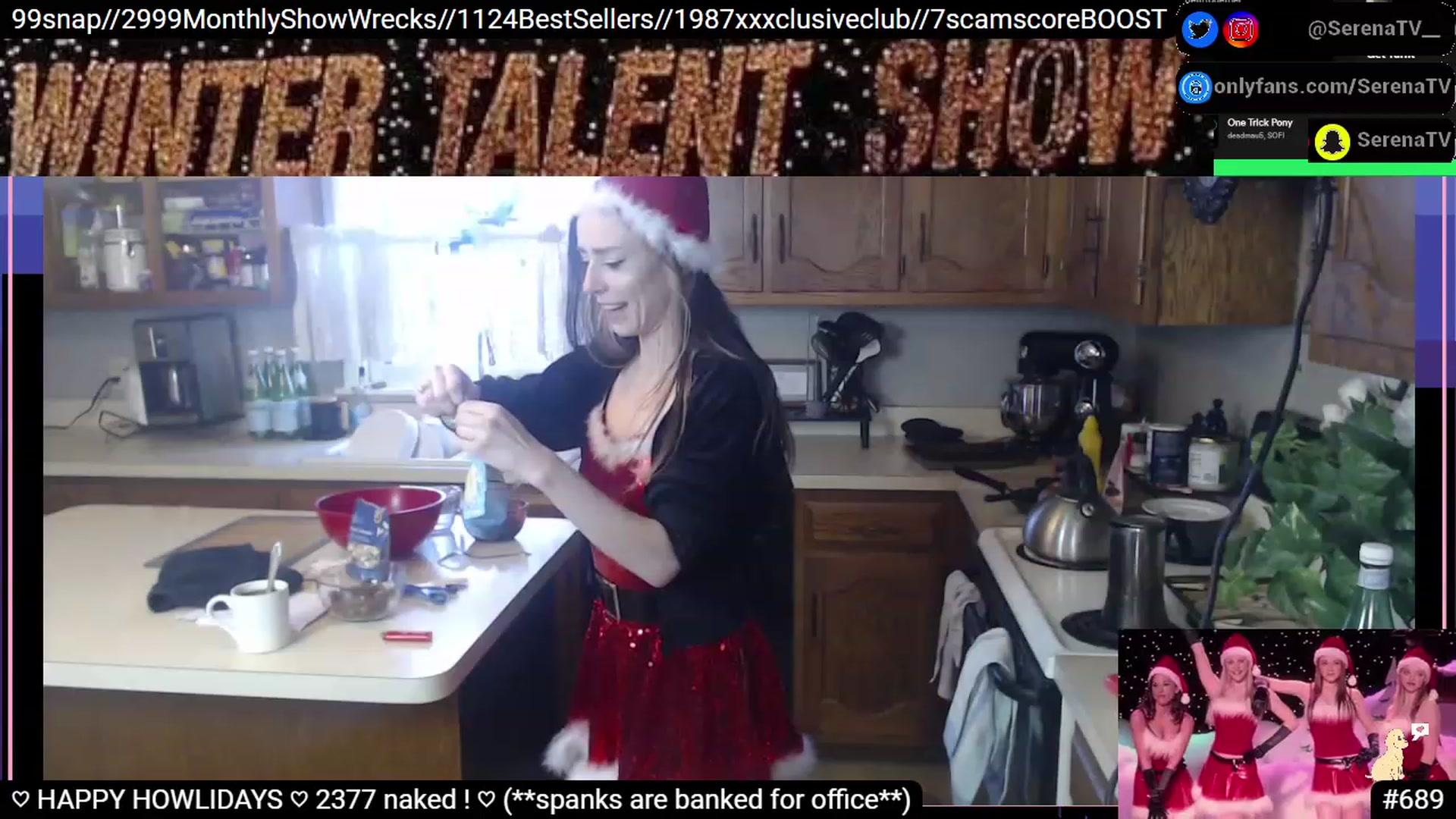 Gallery image thumbnail from serenatv's myfreecams stream on, 12/24/2022, 22:54 image 12 of 20