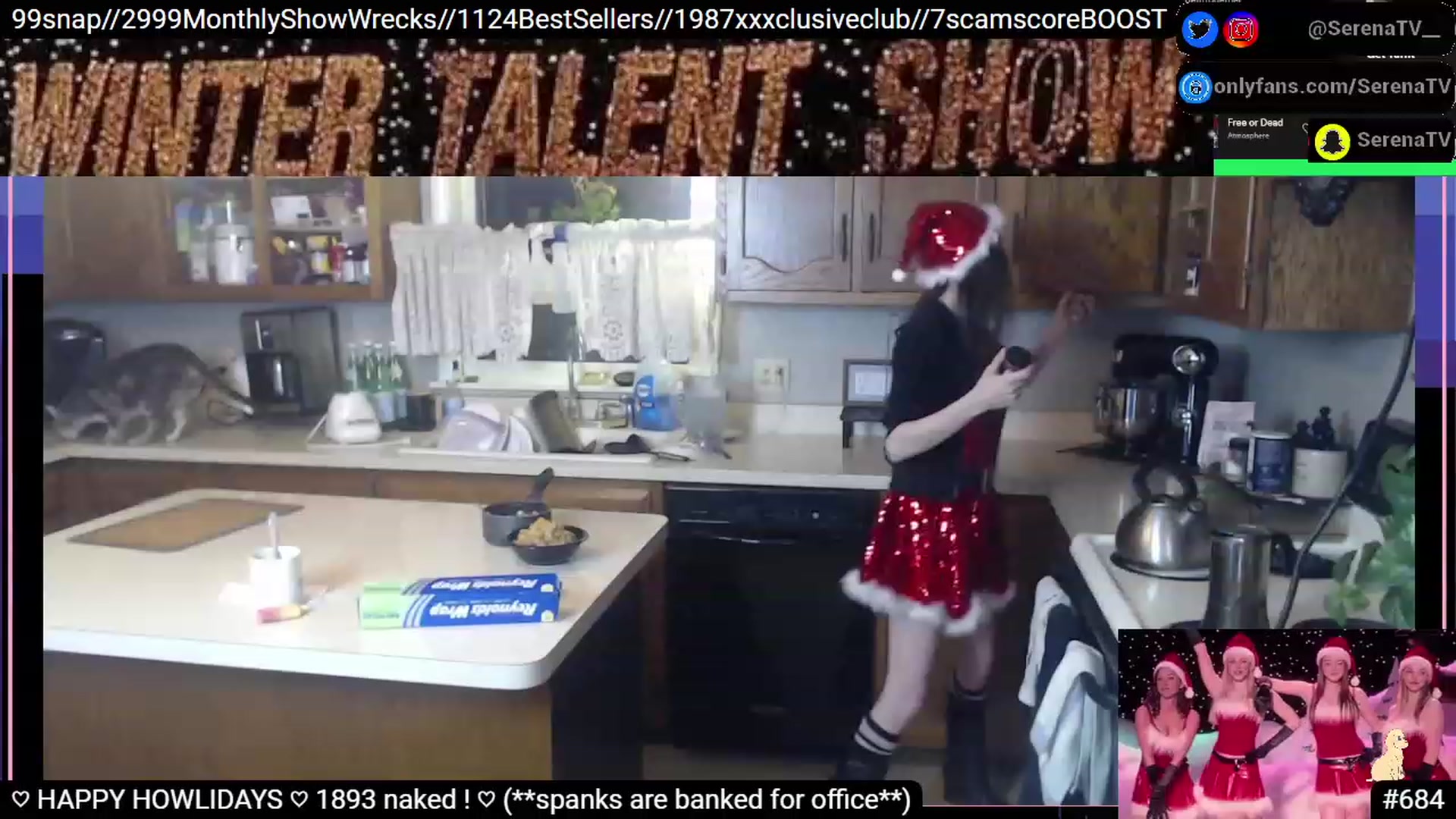 Gallery image thumbnail from serenatv's myfreecams stream on, 12/24/2022, 23:16 image 12 of 20