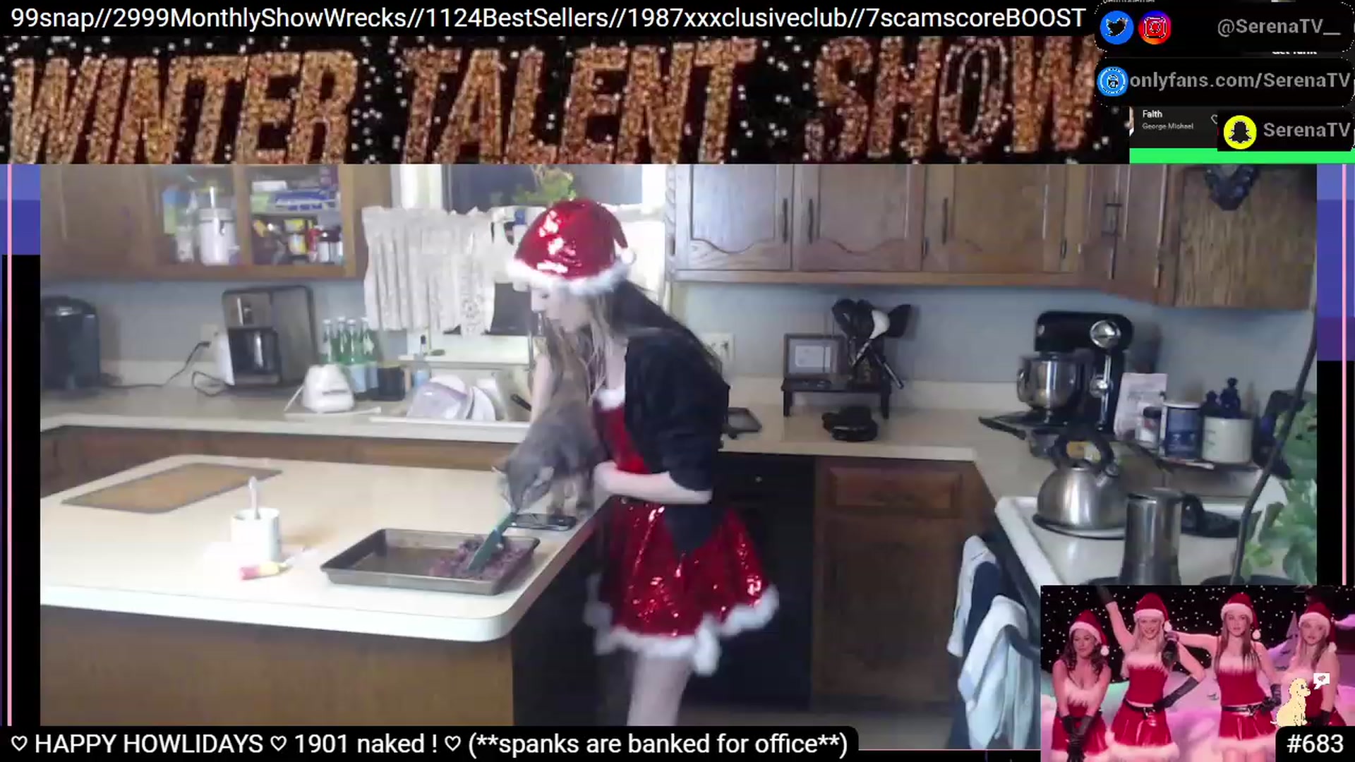 Gallery image thumbnail from serenatv's myfreecams stream on, 12/24/2022, 23:16 image 8 of 20