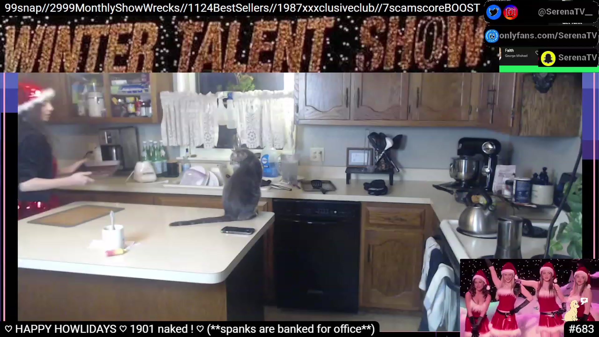 Gallery image thumbnail from serenatv's myfreecams stream on, 12/24/2022, 23:16 image 7 of 20
