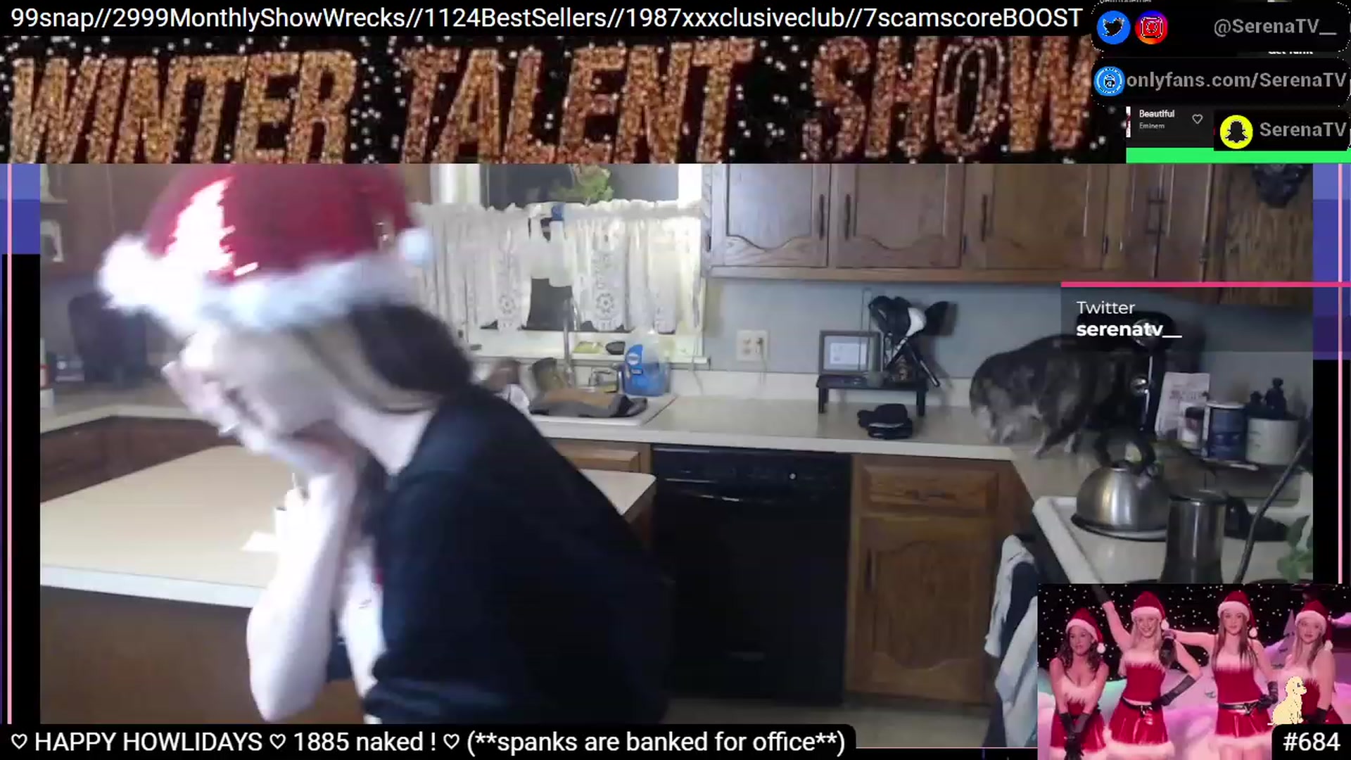 Gallery image thumbnail from serenatv's myfreecams stream on, 12/24/2022, 23:16 image 19 of 20