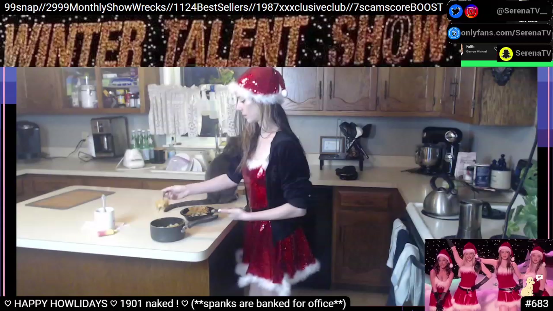 Gallery image thumbnail from serenatv's myfreecams stream on, 12/24/2022, 23:16 image 6 of 20