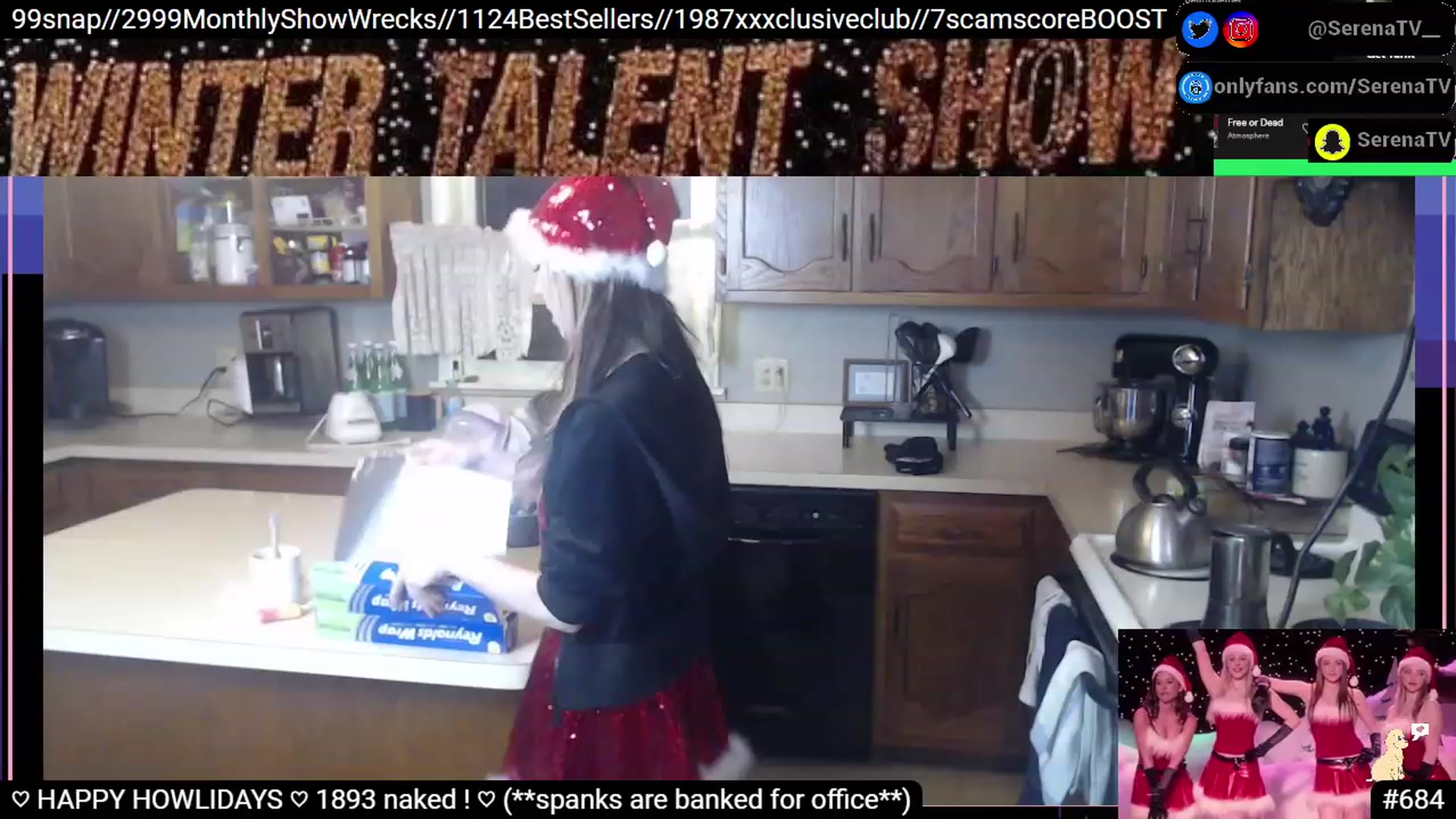 Gallery image thumbnail from serenatv's myfreecams stream on, 12/24/2022, 23:16 image 13 of 20