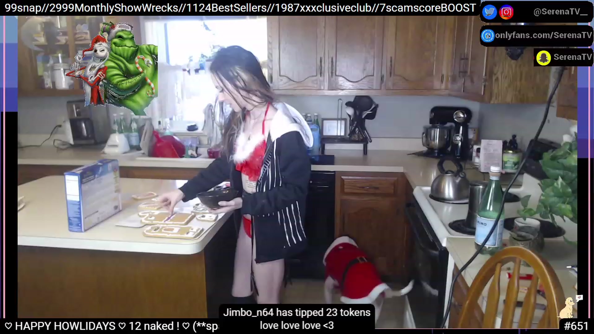 Gallery image thumbnail from serenatv's myfreecams stream on, 12/26/2022, 21:57 image 14 of 20