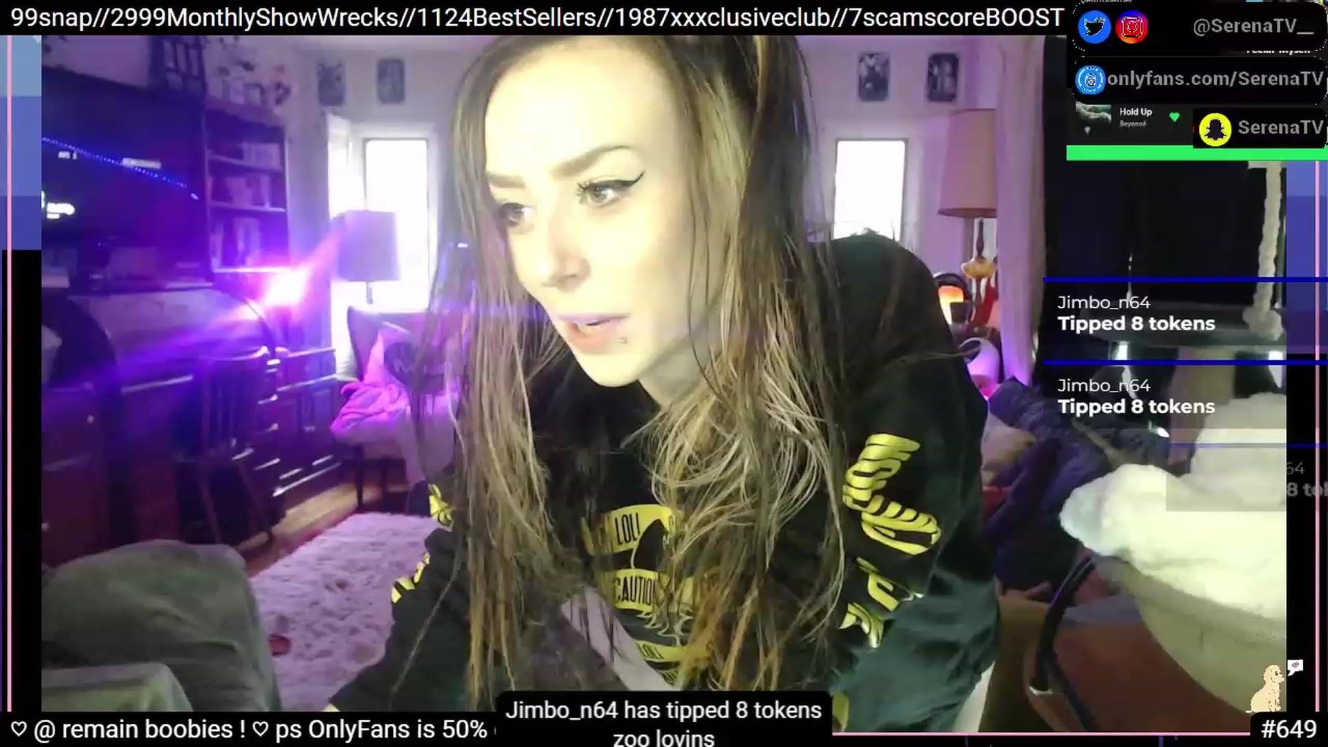 Gallery image thumbnail from serenatv's myfreecams stream on, 12/29/2022, 21:13 image 2 of 20