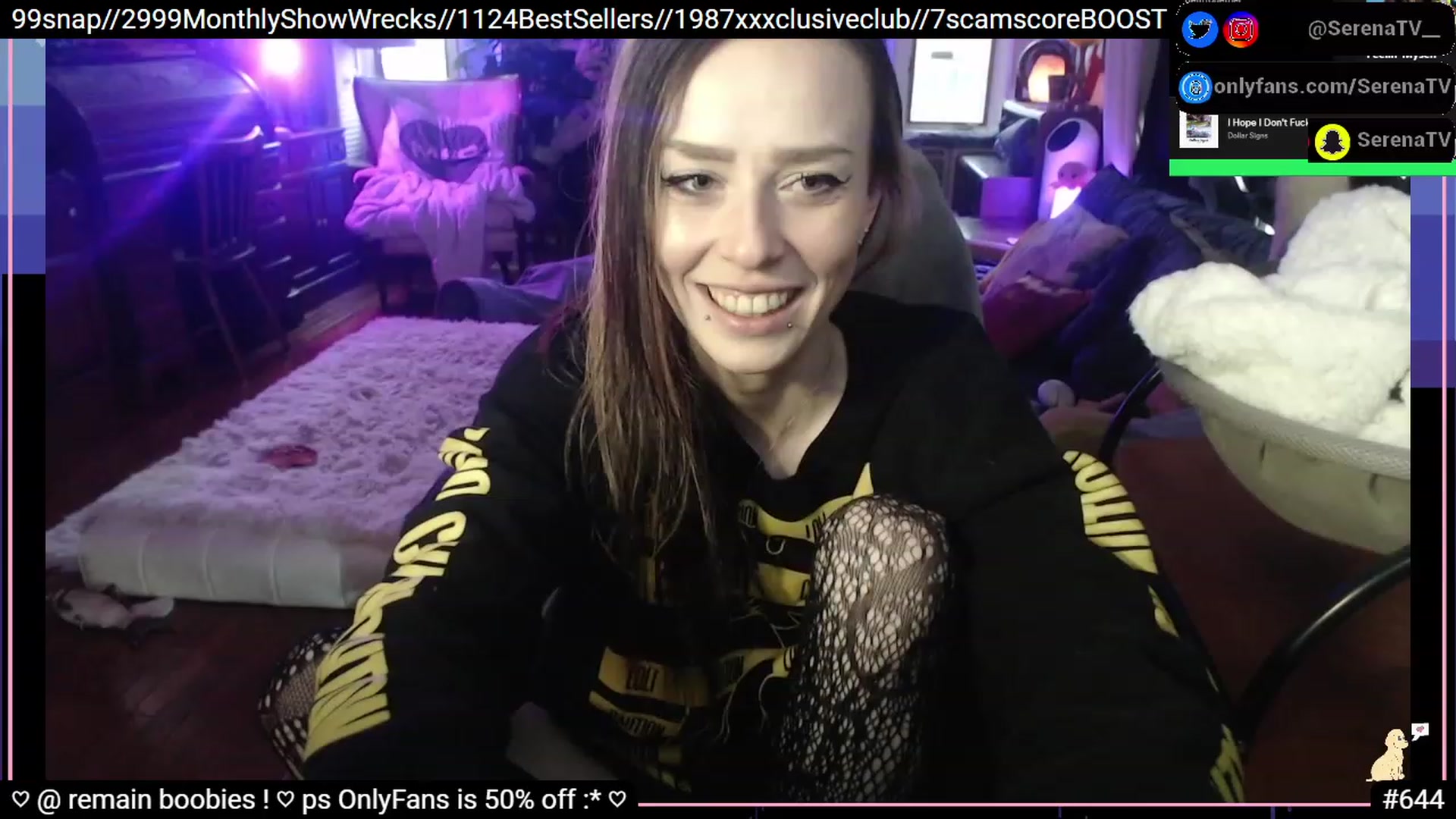 Gallery image thumbnail from serenatv's myfreecams stream on, 12/29/2022, 21:13 image 14 of 20